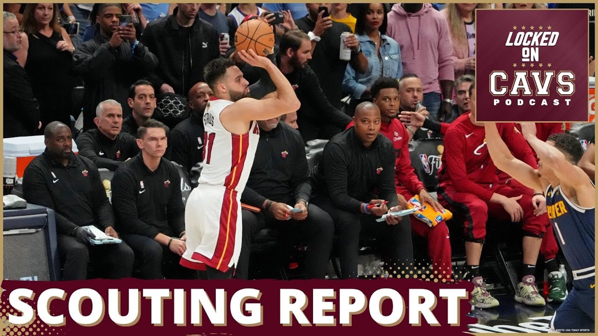 talks to Locked on Heat David Ramil about ex-Heat swing and new Cavalier Max Strus, what he brings to Cleveland on offense as a shooter, if he can hold up