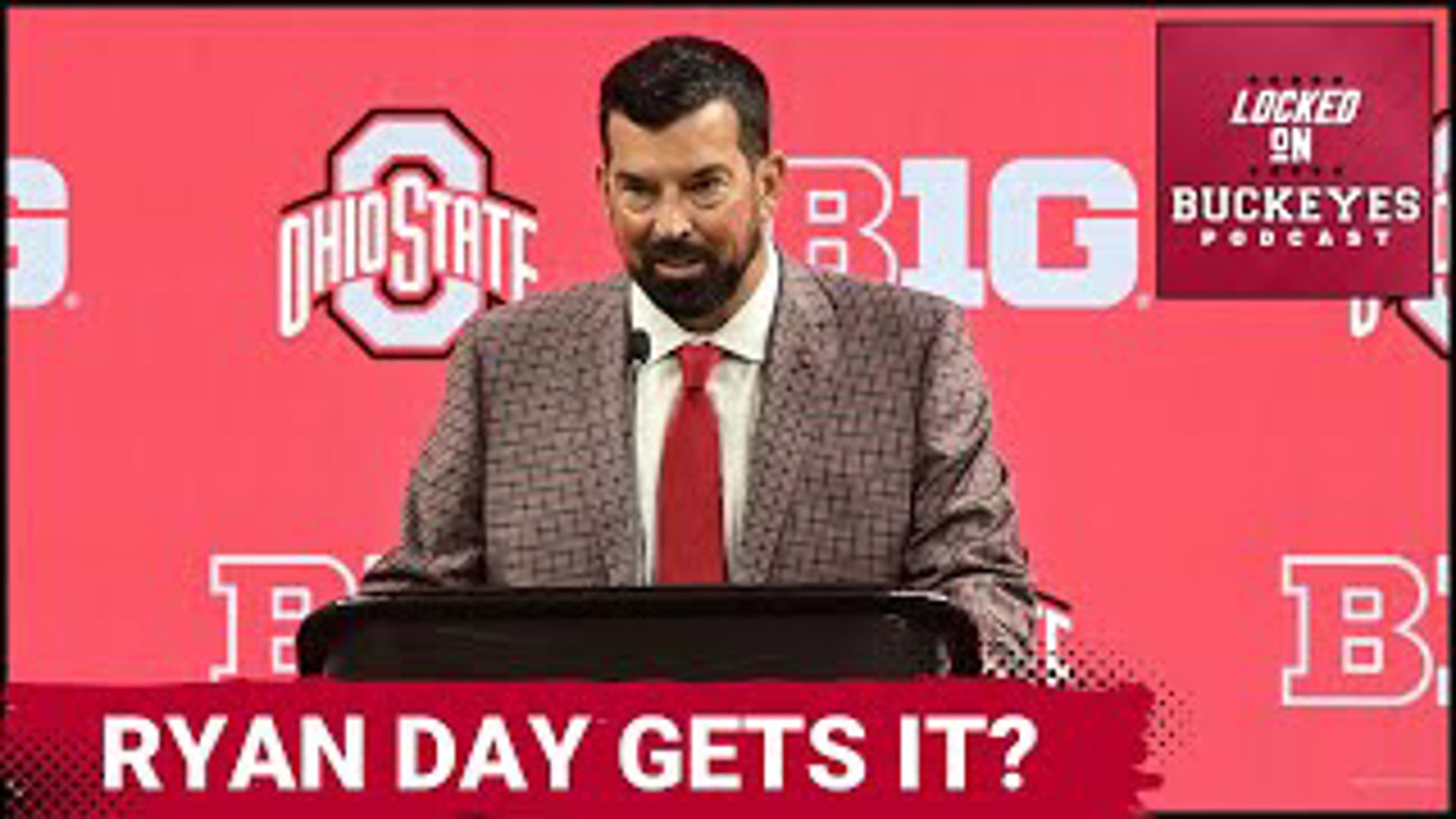 Ryan Day Embraces Lofty Ohio State Buckeyes Standard at B1G Media Days | Ohio State Buckeyes Podcast