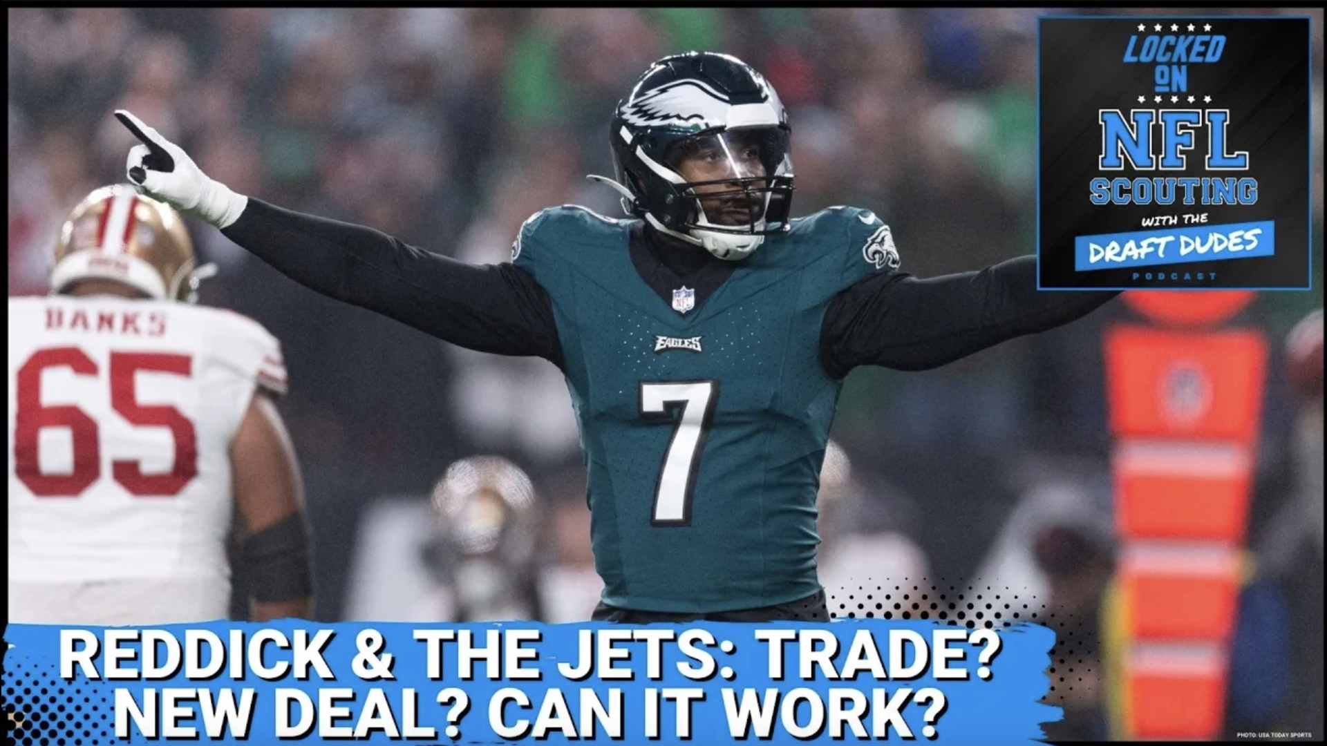 The New York Jets and Haason Reddick have quite the situation brewing. Will the Jets trade him? If so, to you? Can they work out a new deal?