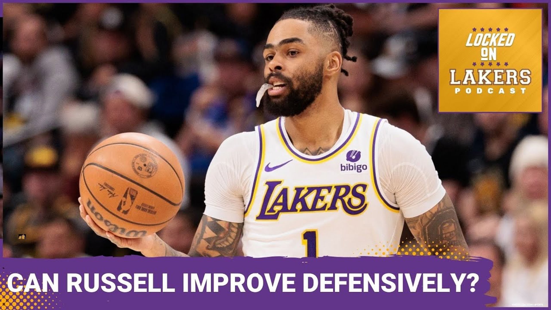 D'Angelo Russell, who proved again why while not the best player on the Lakers, is in the running for most interesting, from a media standpoint.