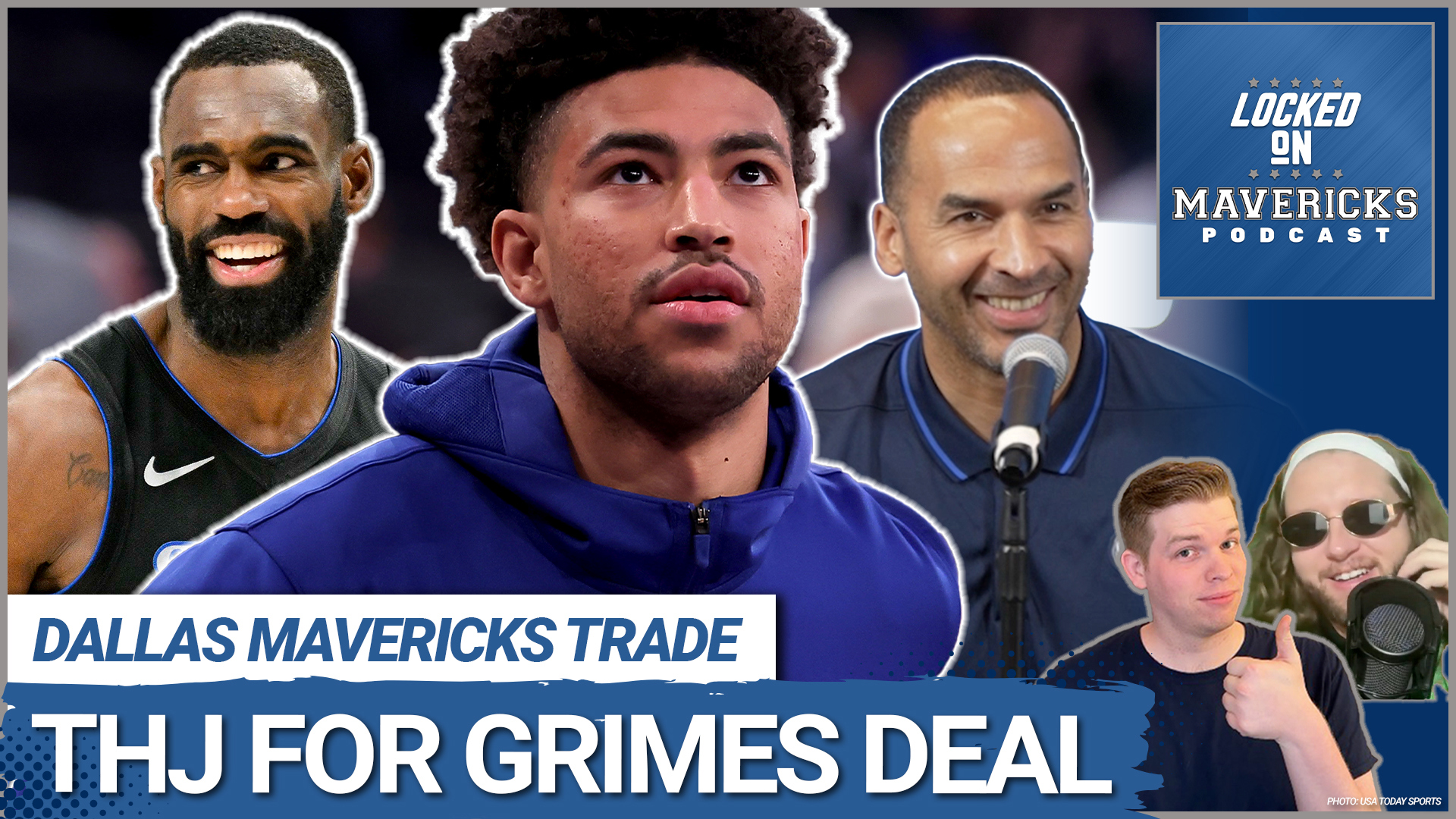 Nick Angstadt and Slightly Biased the Tim Hardaway Jr. for Quentin Grimes trade and what does for the Dallas Mavericks, plus other rumors about Klay Thompson.