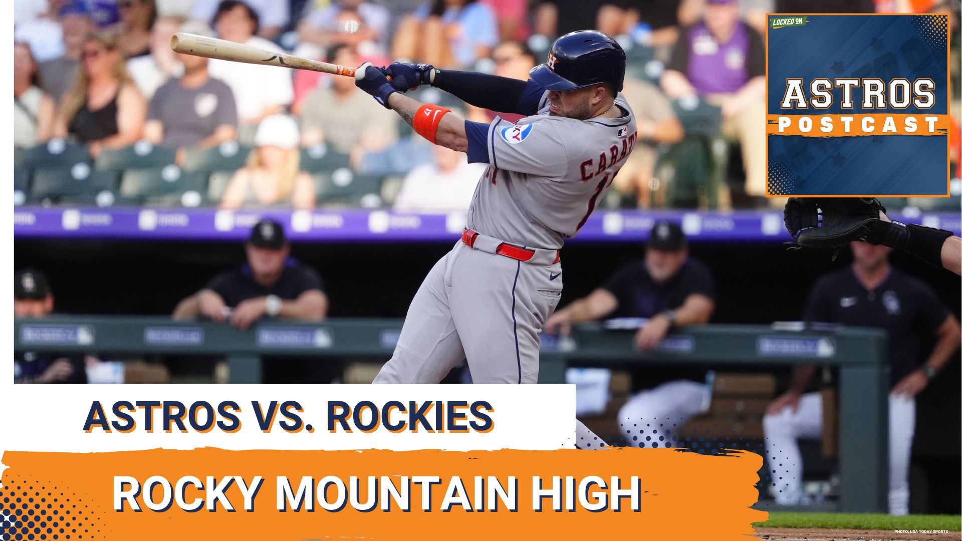 The Houston Astros bats showed up in a wild game one of the series against the Colorado Rockies. Michael Connor breaks down the win on the Locked On Astros Postcast.