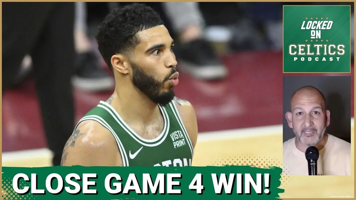 Boston Celtics win tough Game 4 in Cleveland behind 60 from Jaylen