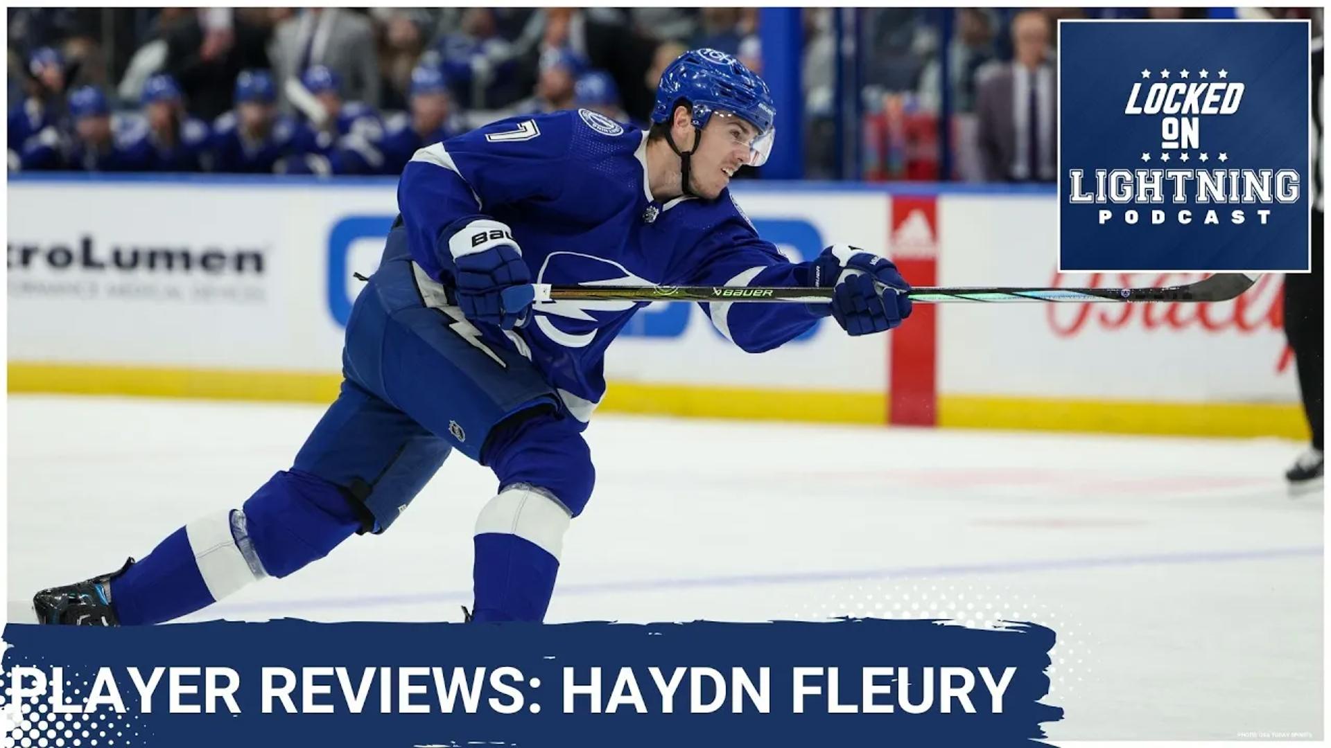 On today's episode, we turn our attention to Haydn Fleury and his brief time in Tampa Bay.