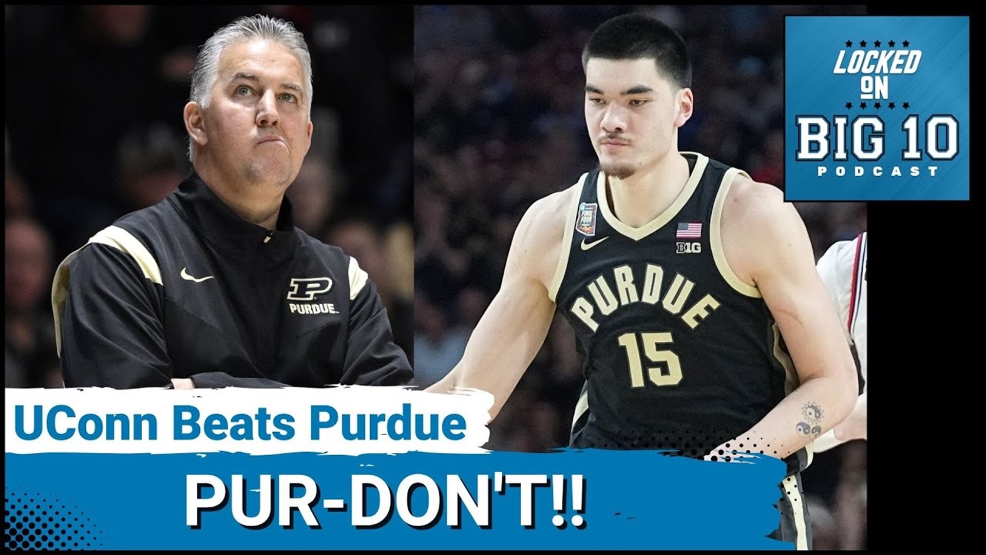 Purdue lost the NCAA Men's College Basketball Championship to UConn Monday night by a score of 75-60.  Zach Edey scored 37 points in his final game as a Boilermaker.