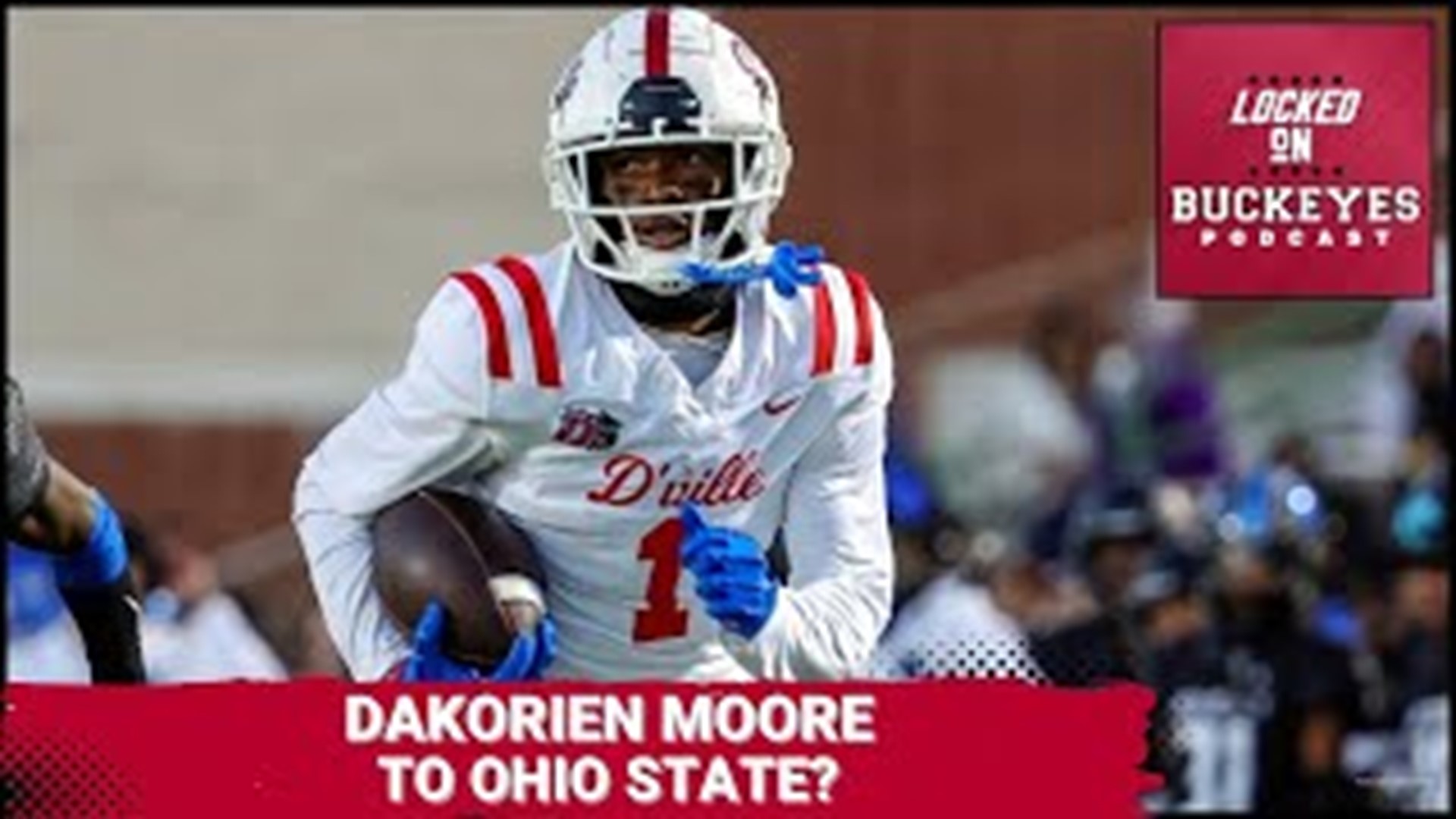 Ohio State's spring game is going to be full of recruits the Buckeyes are trying to lure to Columbus. One recruit who will be in attendance is Dakorien Moore.