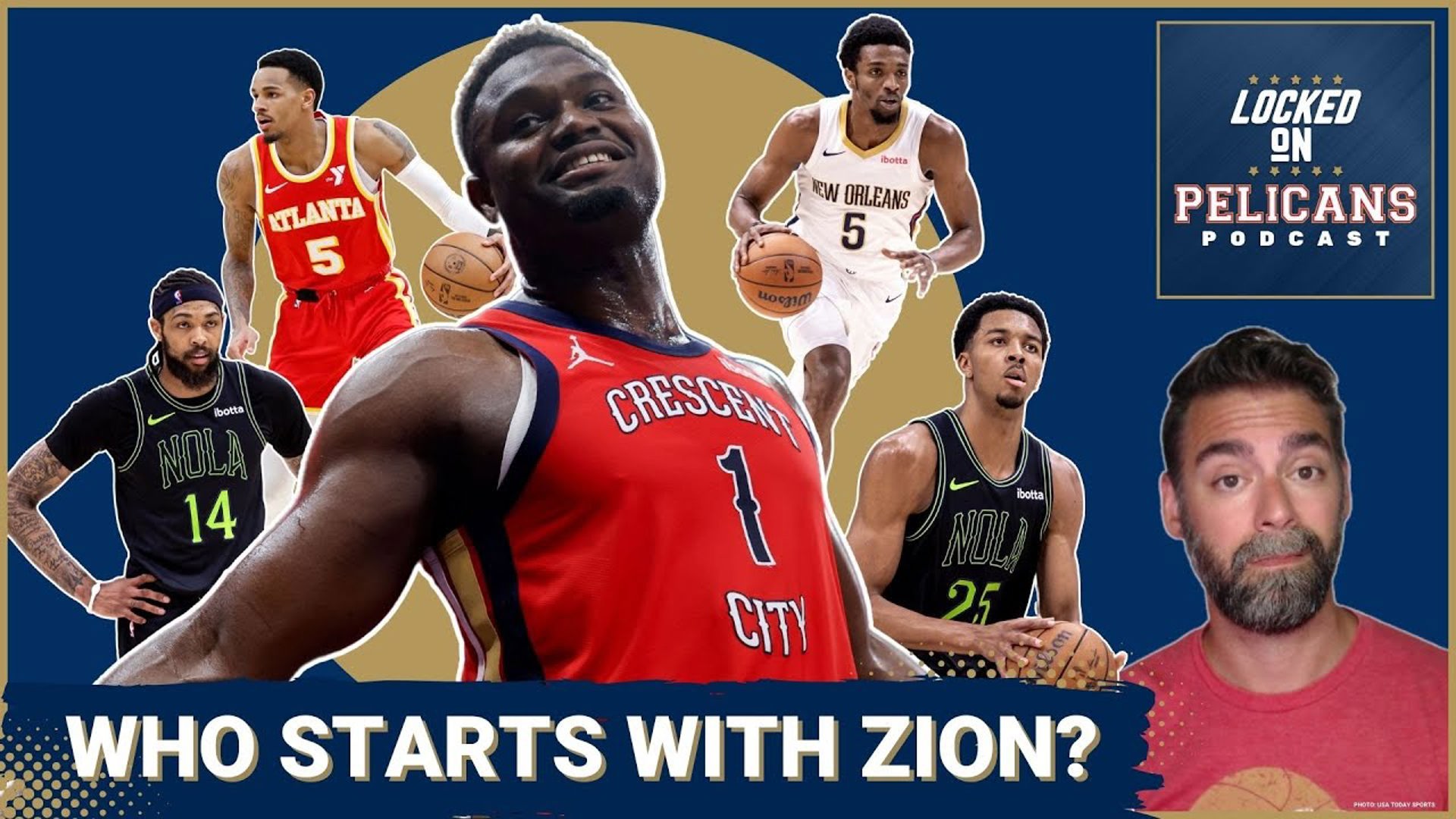 The New Orleans Pelicans have a good problem to have which is way too many starting caliber players.