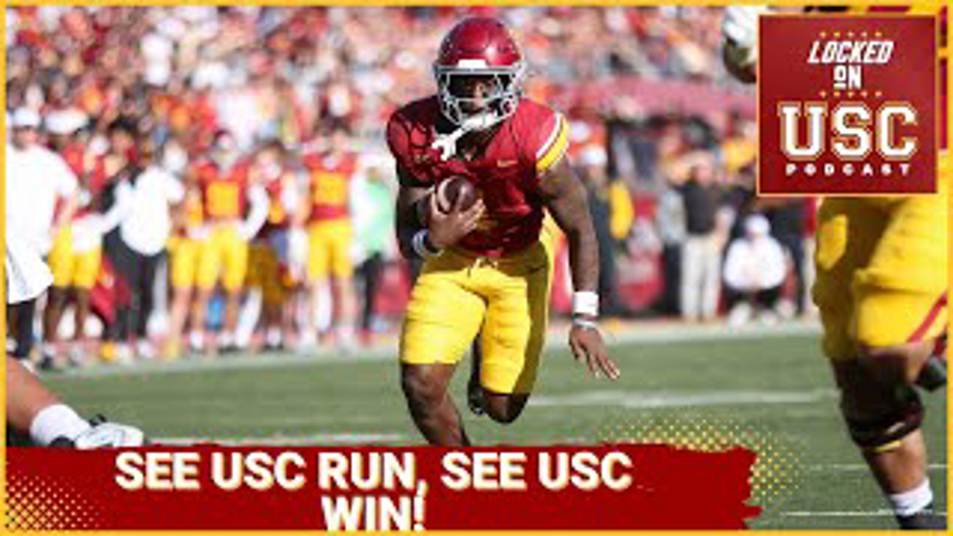 USC evened its record on the season at 5-5 following their 28-20 victory over the Nebraska Cornhuskers because they ran the ball and they stopped the run defensively