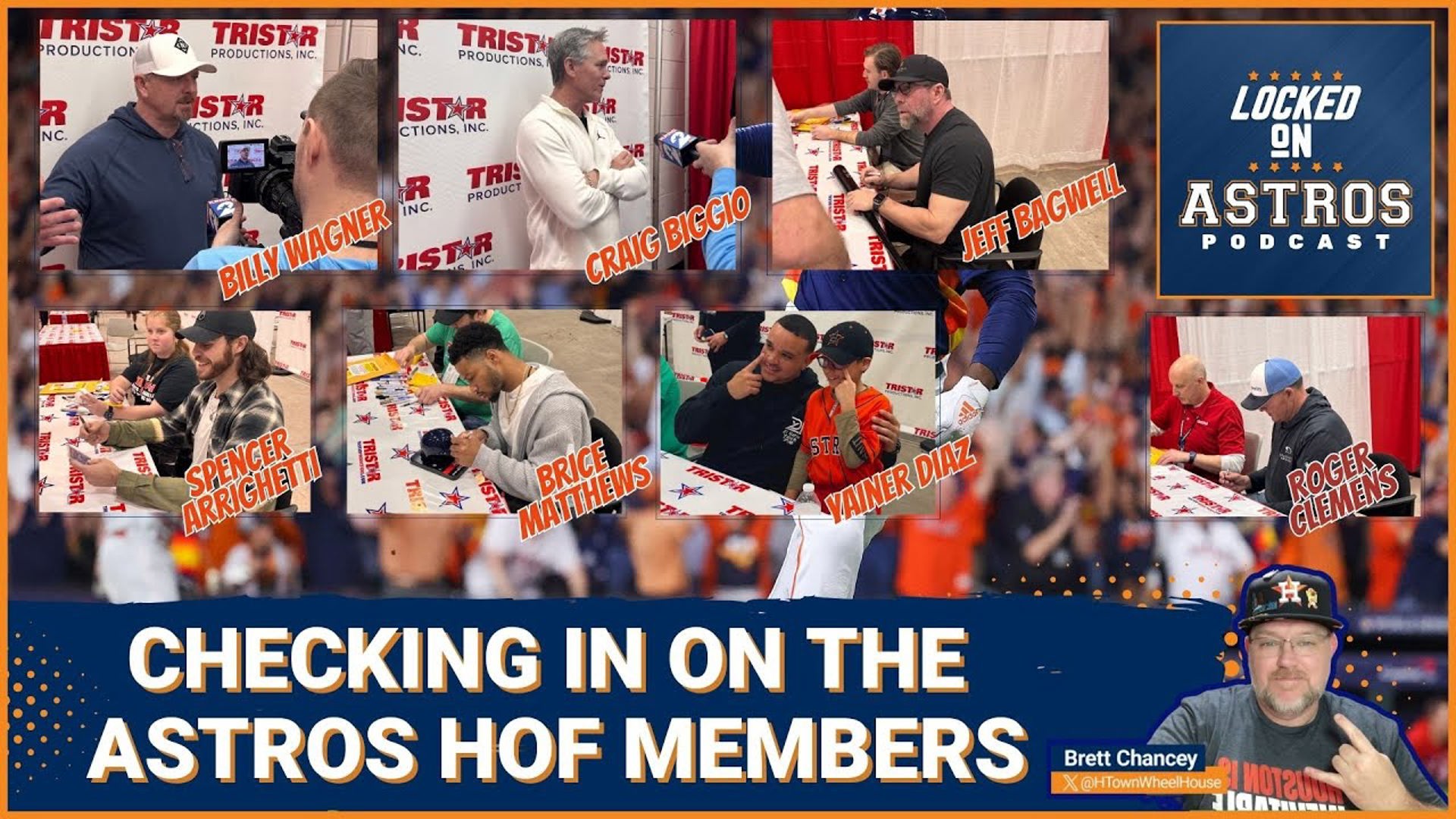 Catching up with Hall of Famers, and Current Astros players and prospects