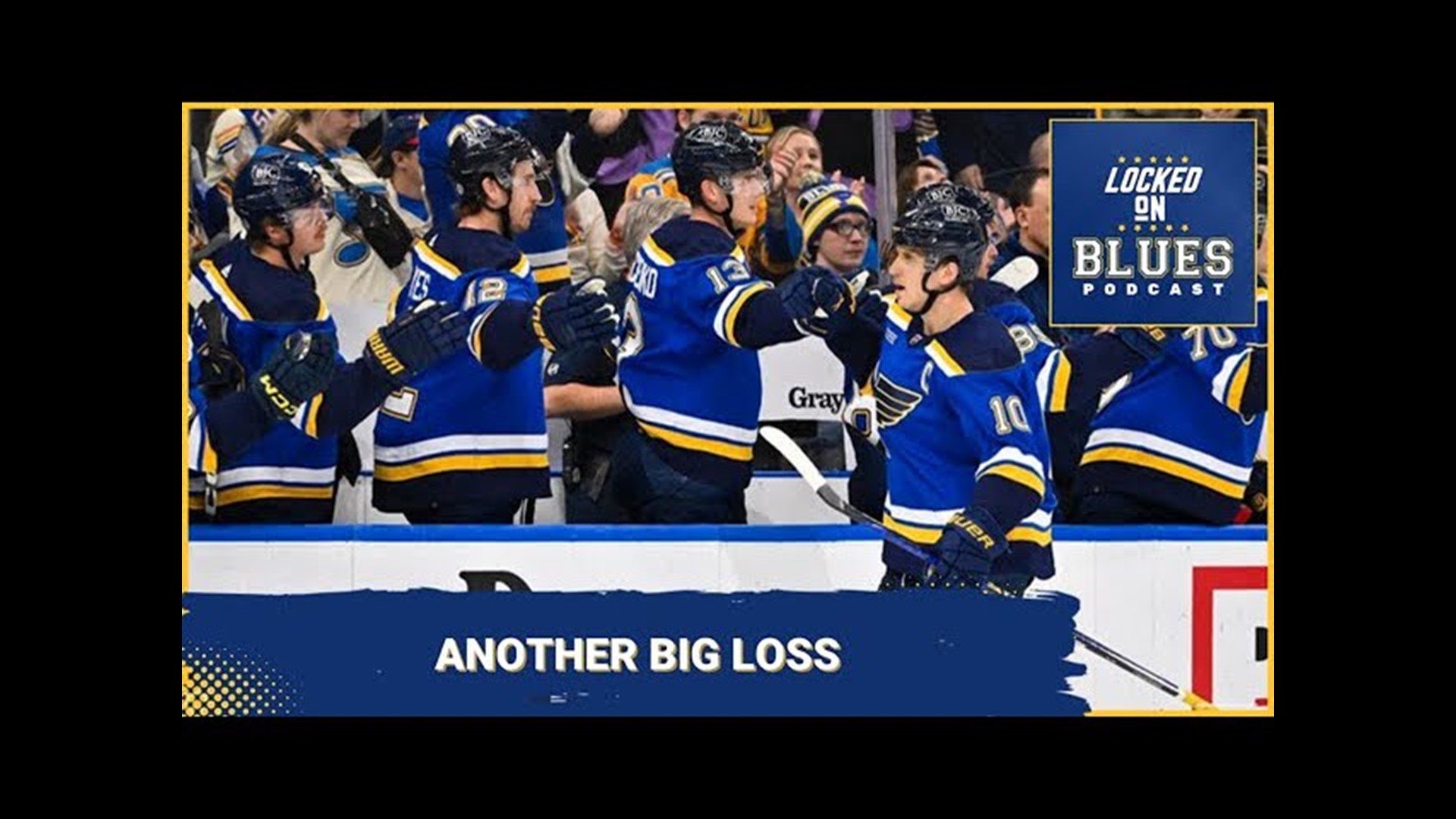The St. Louis Blues Can't Win 'Em All -Blues Lose 5-2 To Jets- Kyle Connor Show