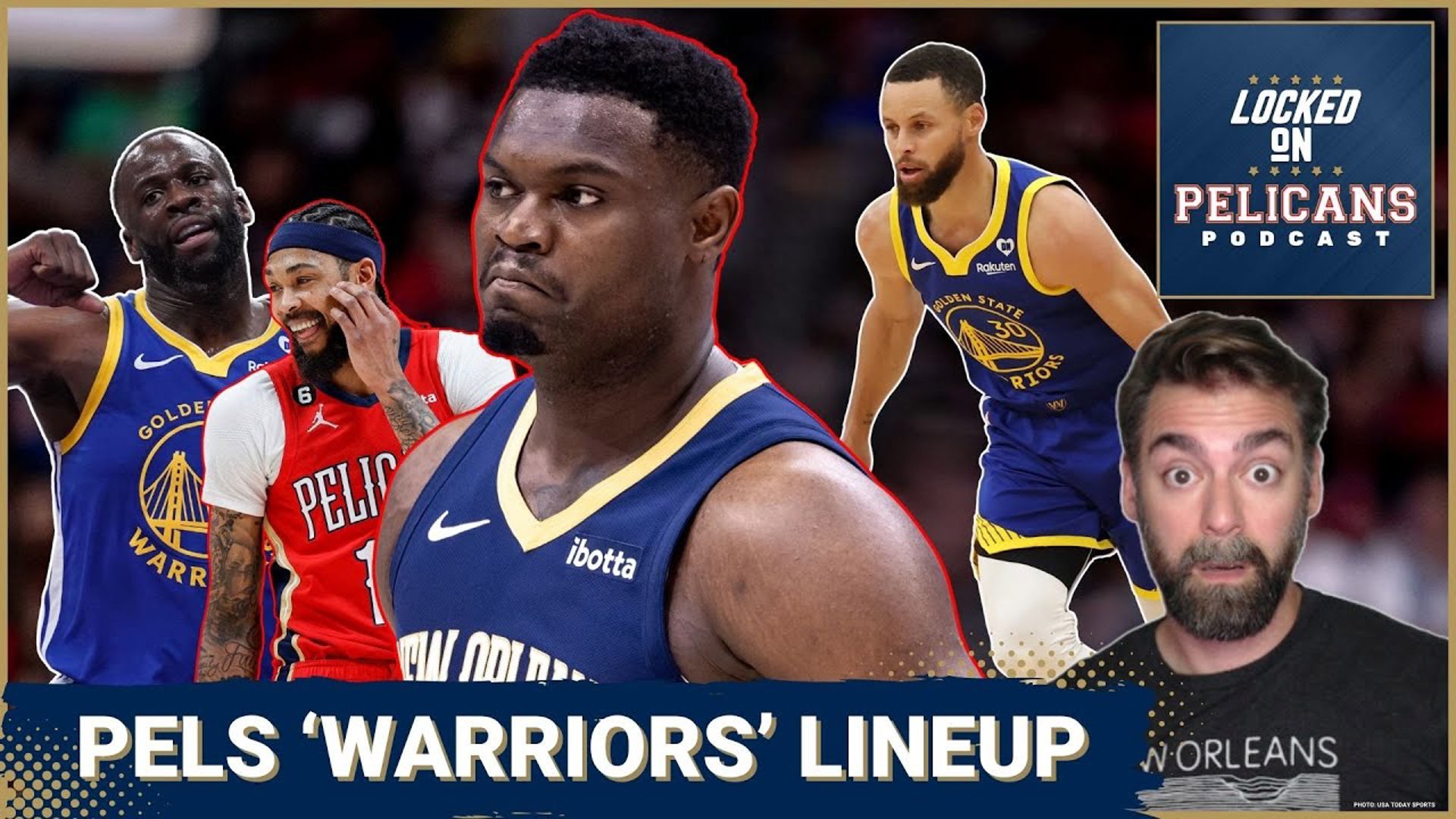 The 'Death Lineup' won the Golden State Warriors four NBA Championships. Jake Madison explains that the New Orleans Pelicans have a version of that lineup