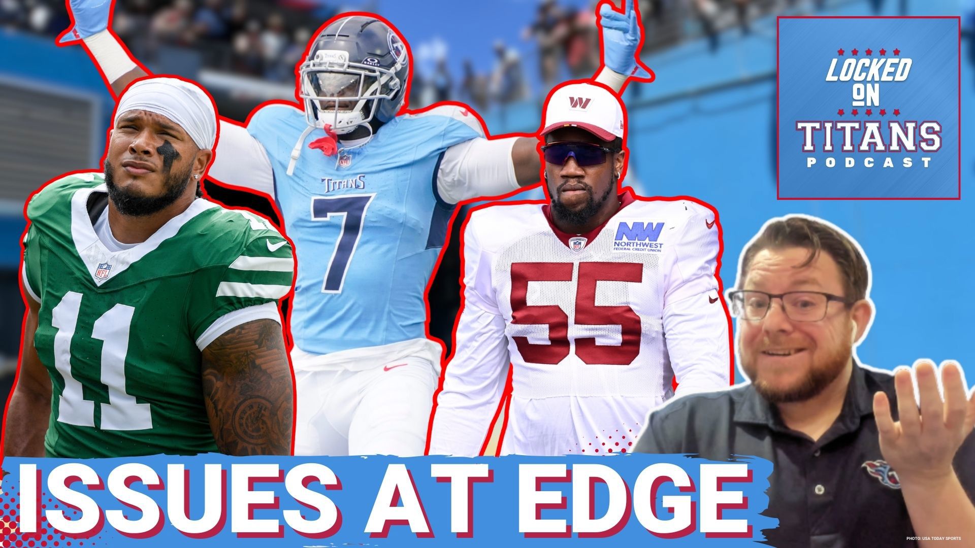 Tennessee Titans ISSUES AT EDGE RUSHER Influence Draft Picks & Saying ...