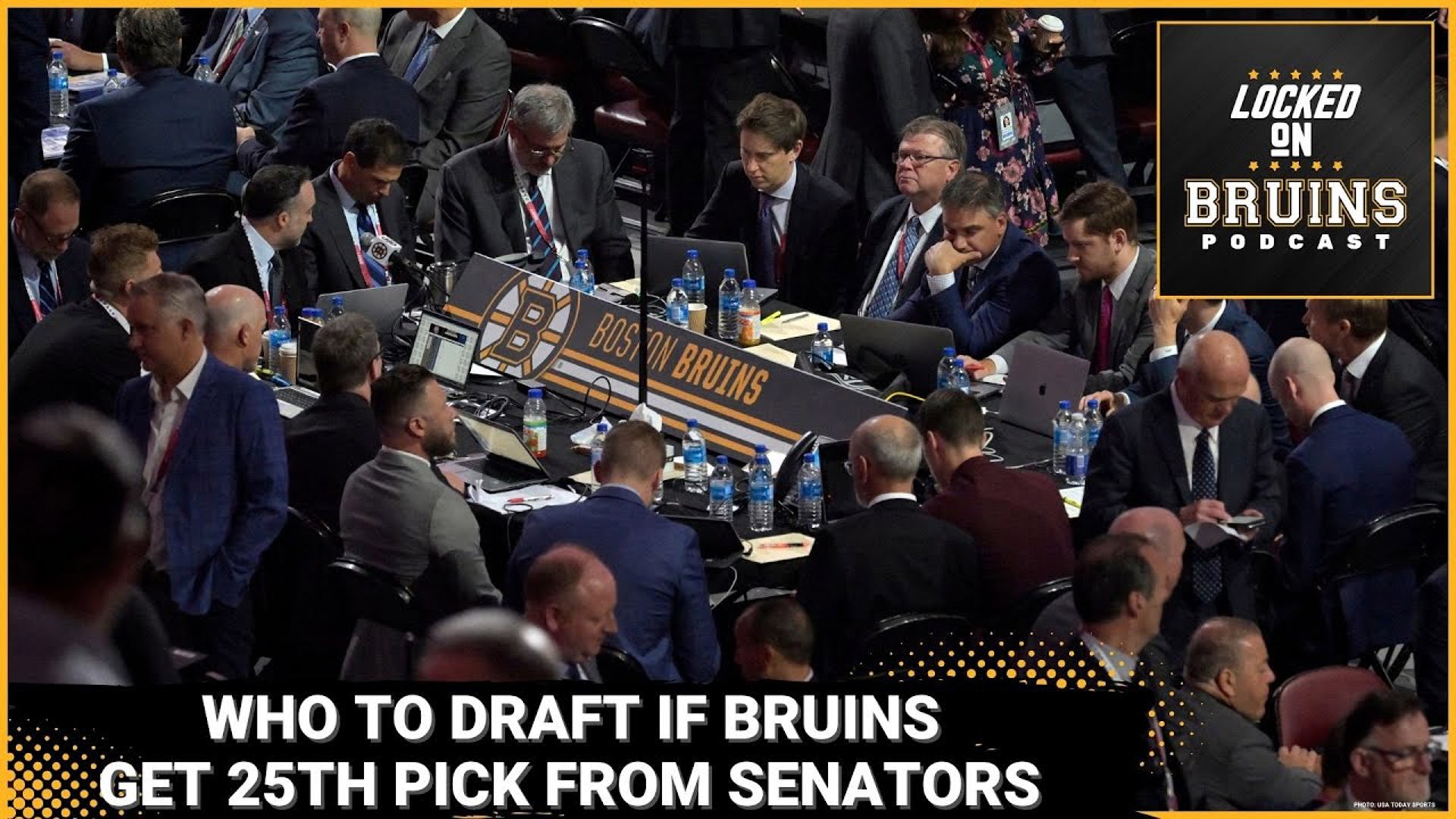 Who the Boston Bruins should draft if they get the 25th pick in a Linus Ullmark trade