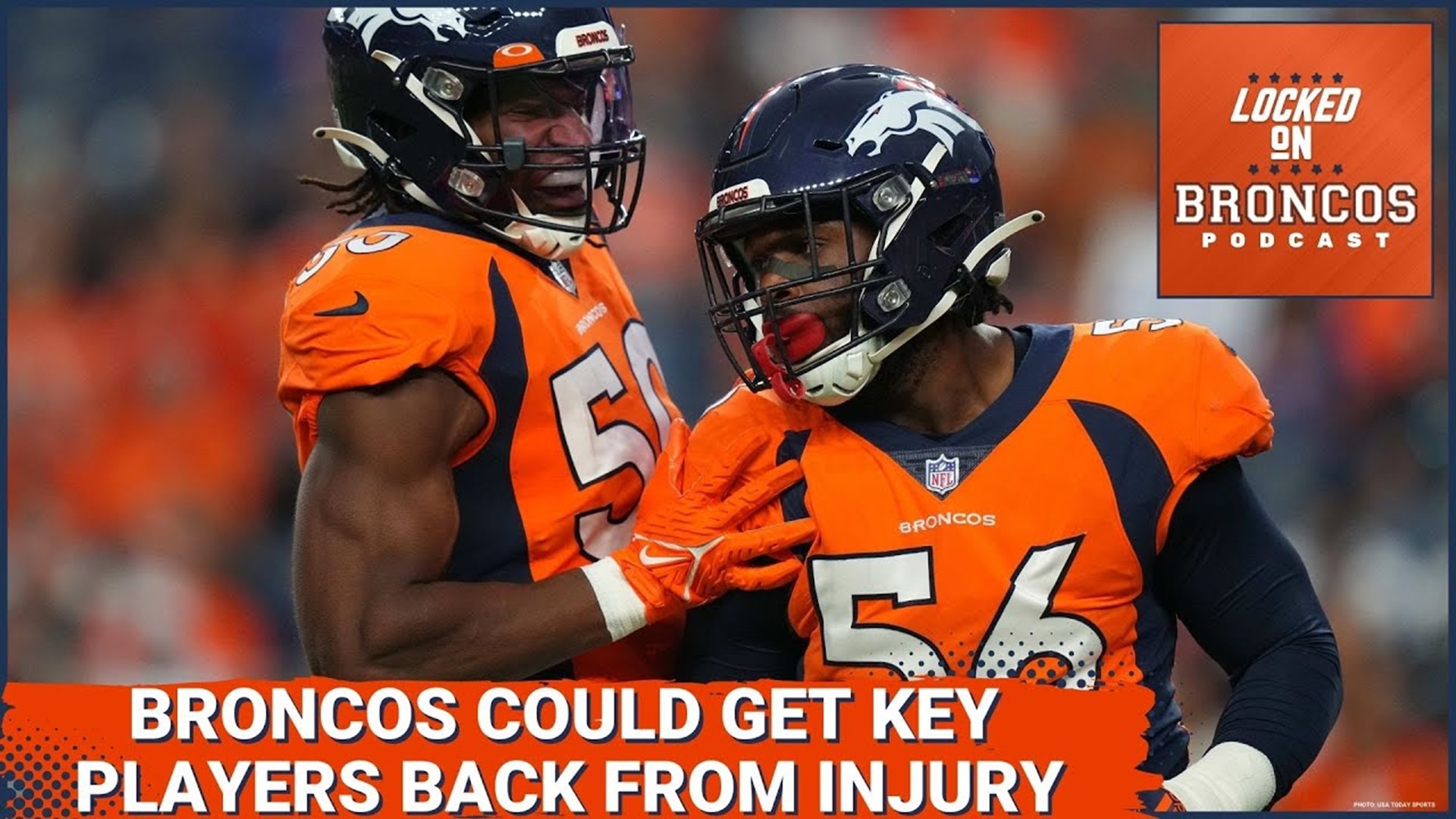 Denver Broncos could get healthy reinforcements this week vs. New