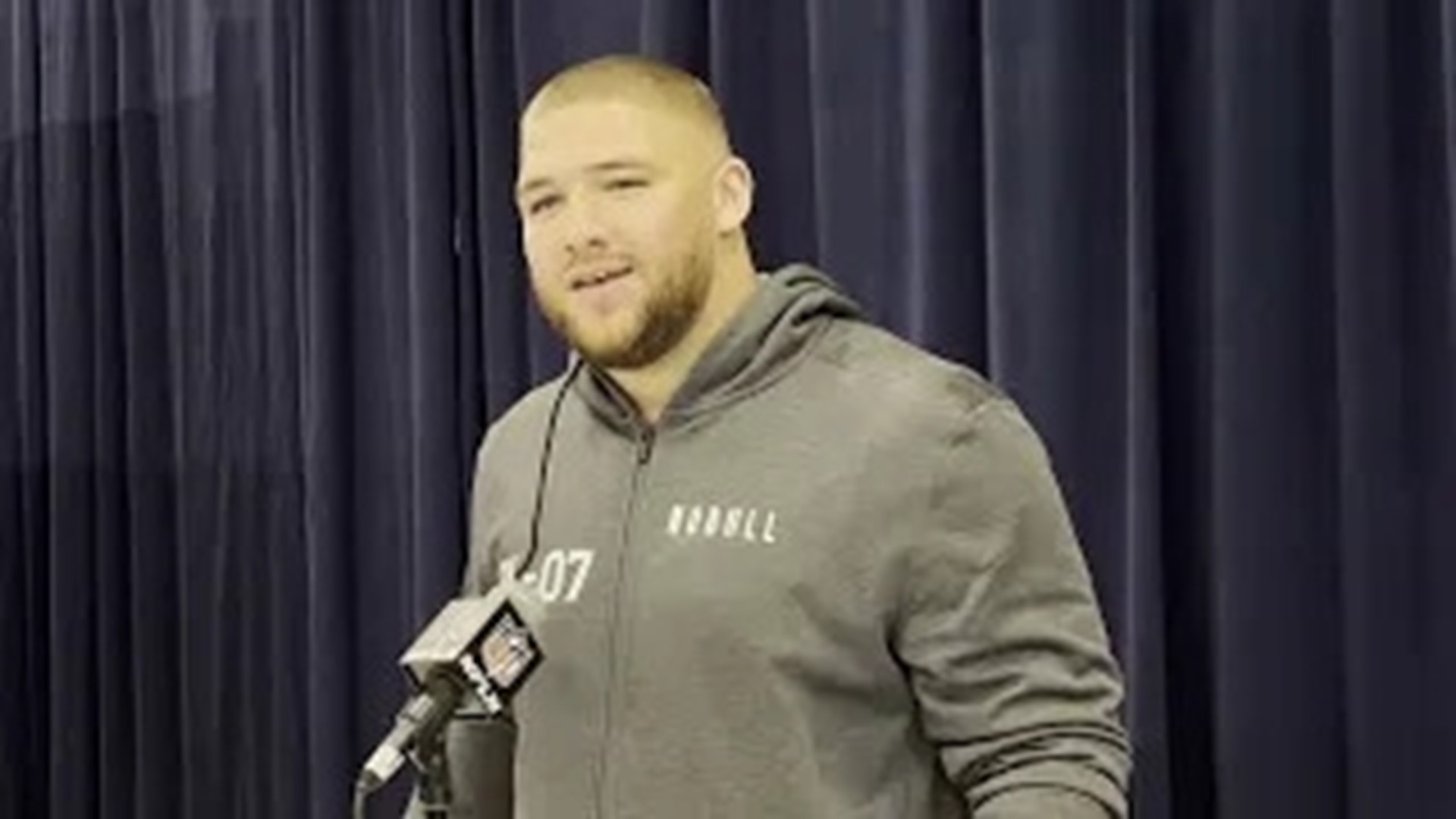 Florida State defensive tackle Braden Fiske spoke at the 2024 NFL Scouting Combine and described what it would be like to play for the Indianapolis Colts.