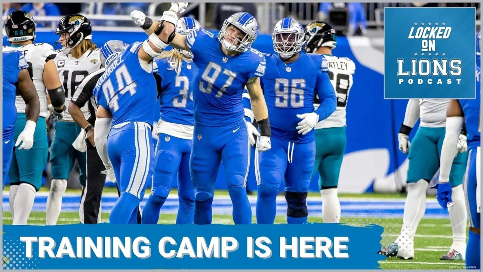 The Detroit Lions are back to work. Thank goodness!