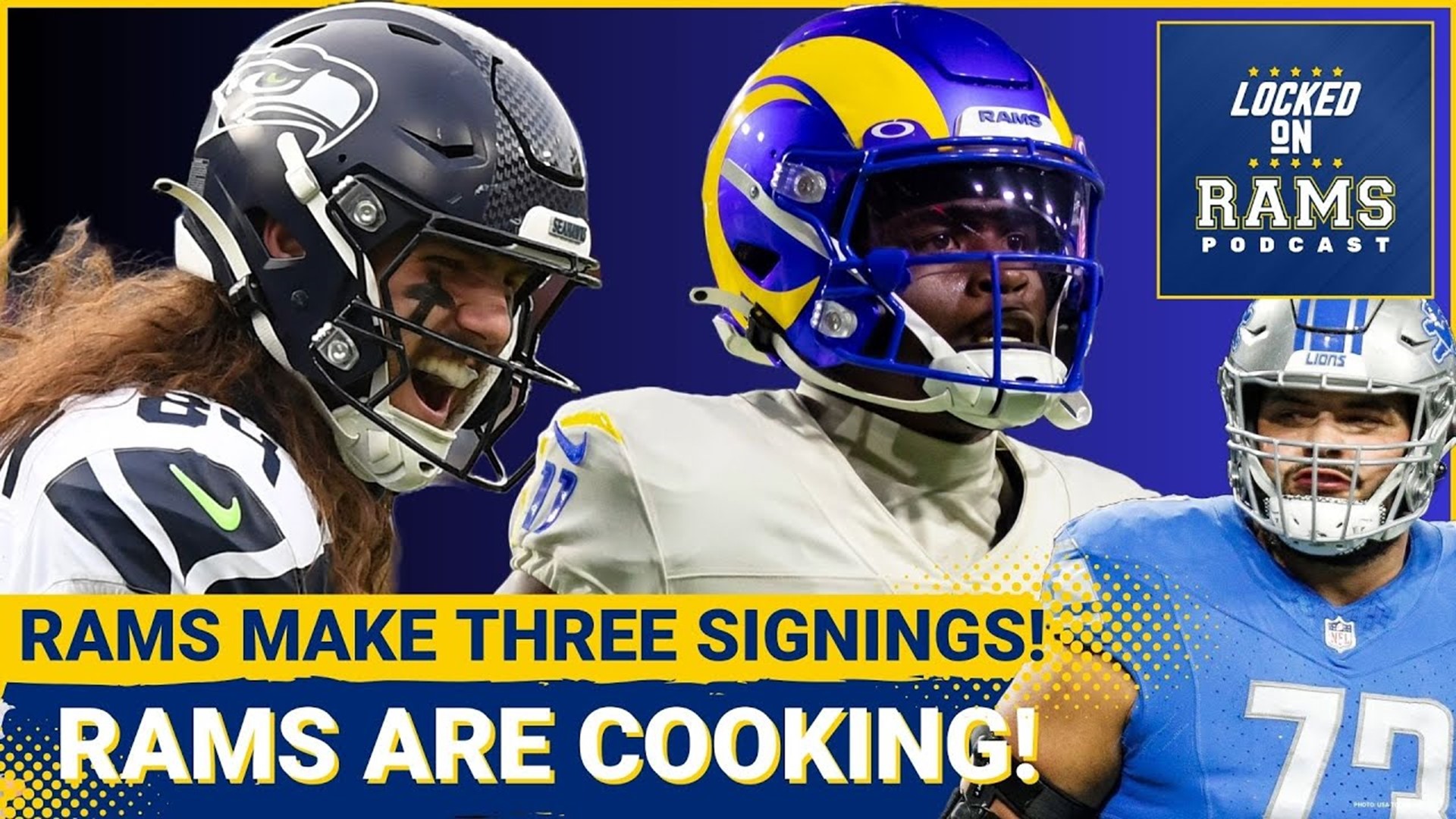 The Los Angeles Rams have been very active so far in the nontampering periods, agreeing to contracts with Darius Williams, Colby Parkinson, and Jonah Jackson.