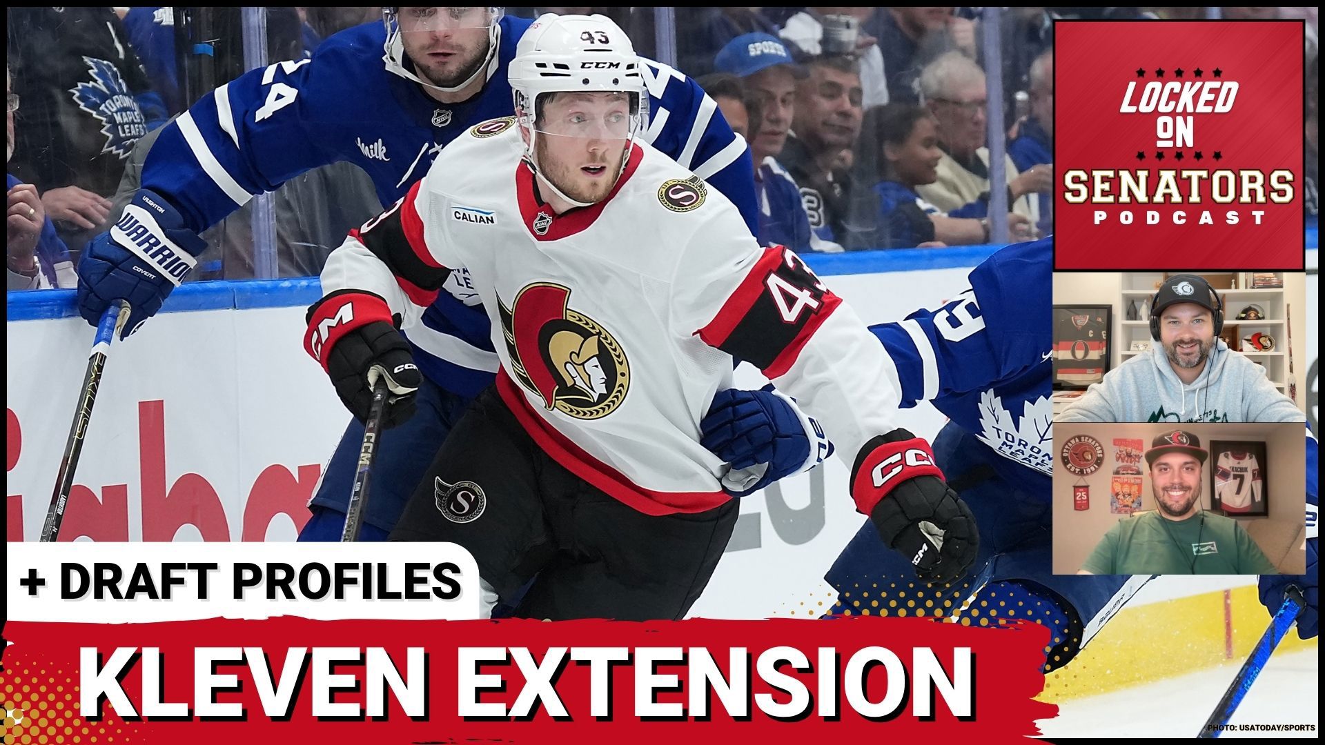 Brandon Piller and Ross Levitan discuss the breaking news that  RFA defenceman, Tyler Kleven, has signed a two year extension with the Ottawa Senators!