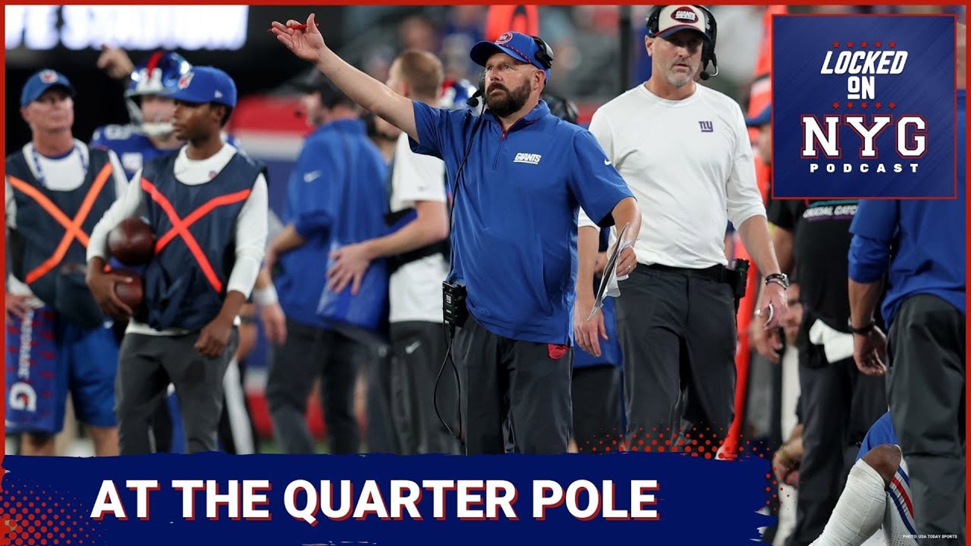 New York Giants at the Quarter Pole