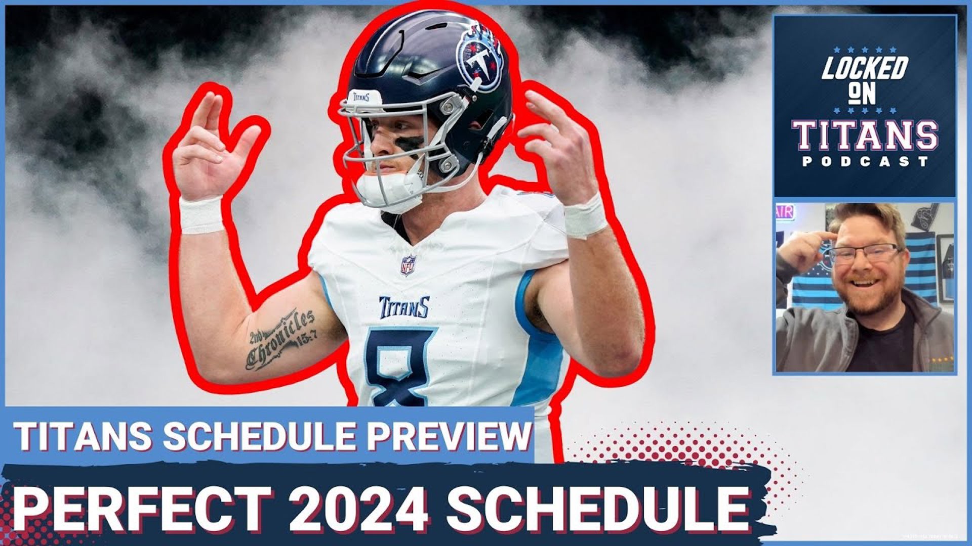 The Tennessee Titans will see their full 2024 schedule officially drop on Wednesday night, but what would the PERFECT schedule look like?