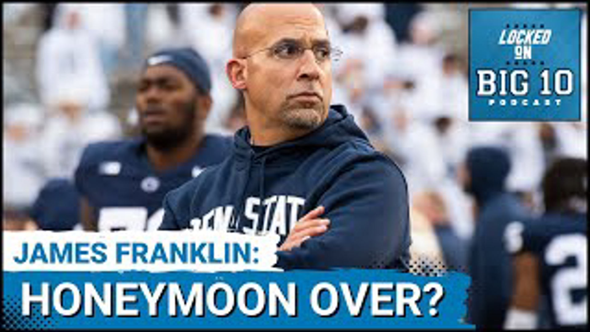 Penn State football coach James Franklin has ten years under his belt at Happy Valley.  He won one Big Ten title but has not made it to the college football playoff.