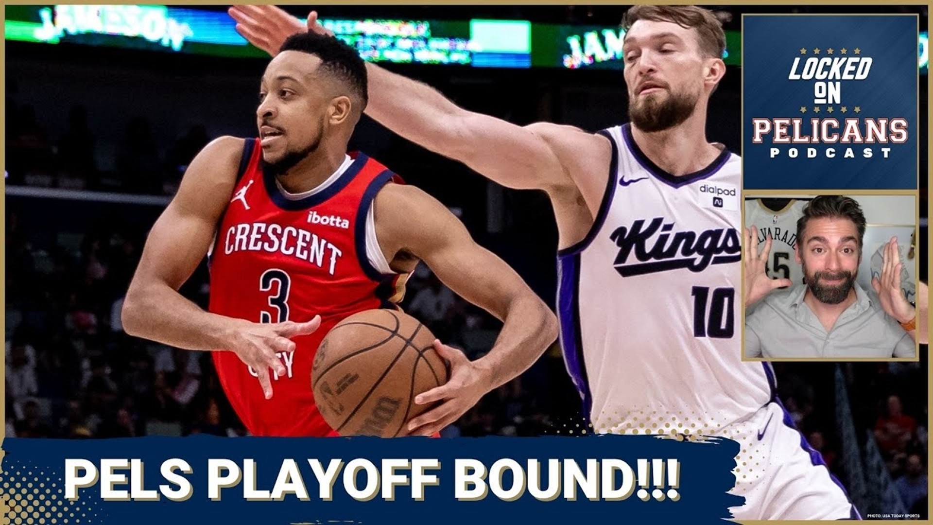 The New Orleans Pelicans are in the playoffs after two unlikely heroes led the way in the win over the Sacramento Kings.