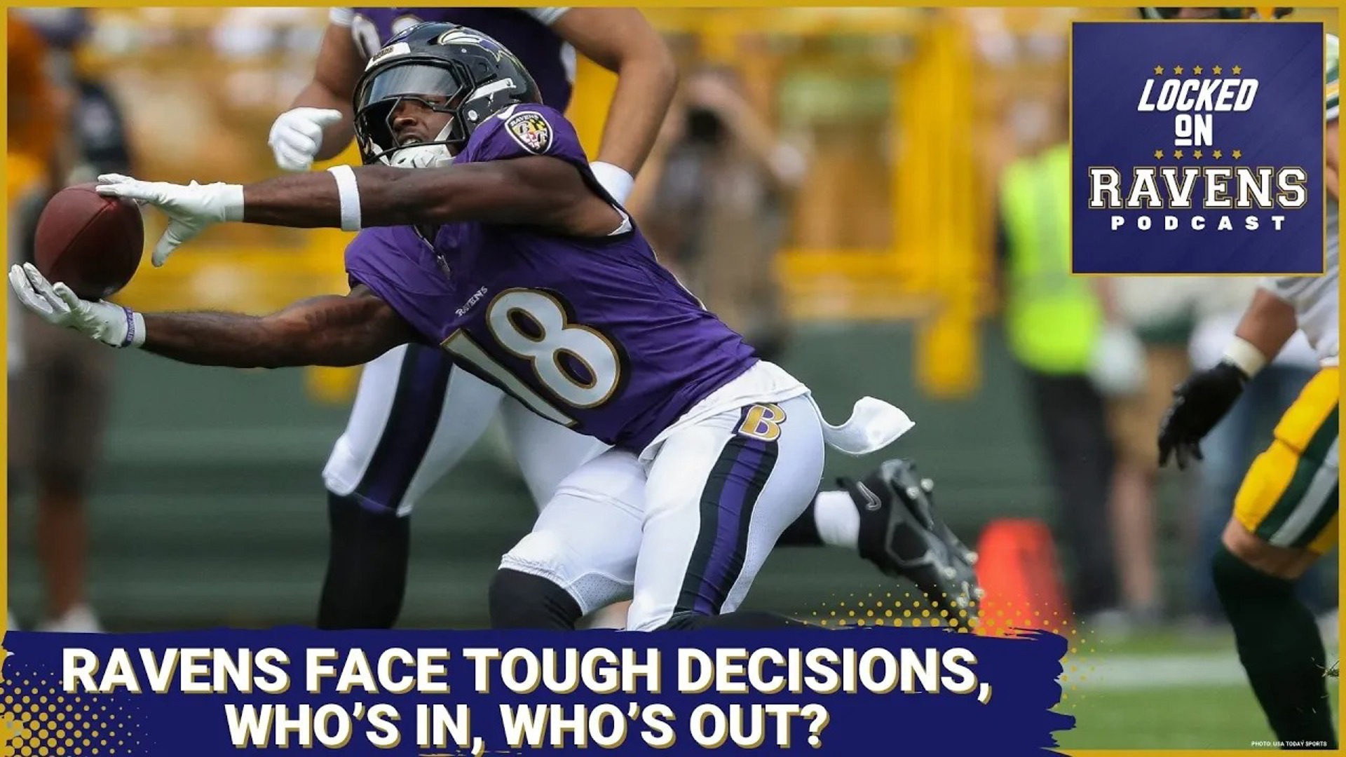 We look at the tough roster decisions that the Baltimore Ravens now face following the 2024 preseason, talking about who's in, who's out and more.
