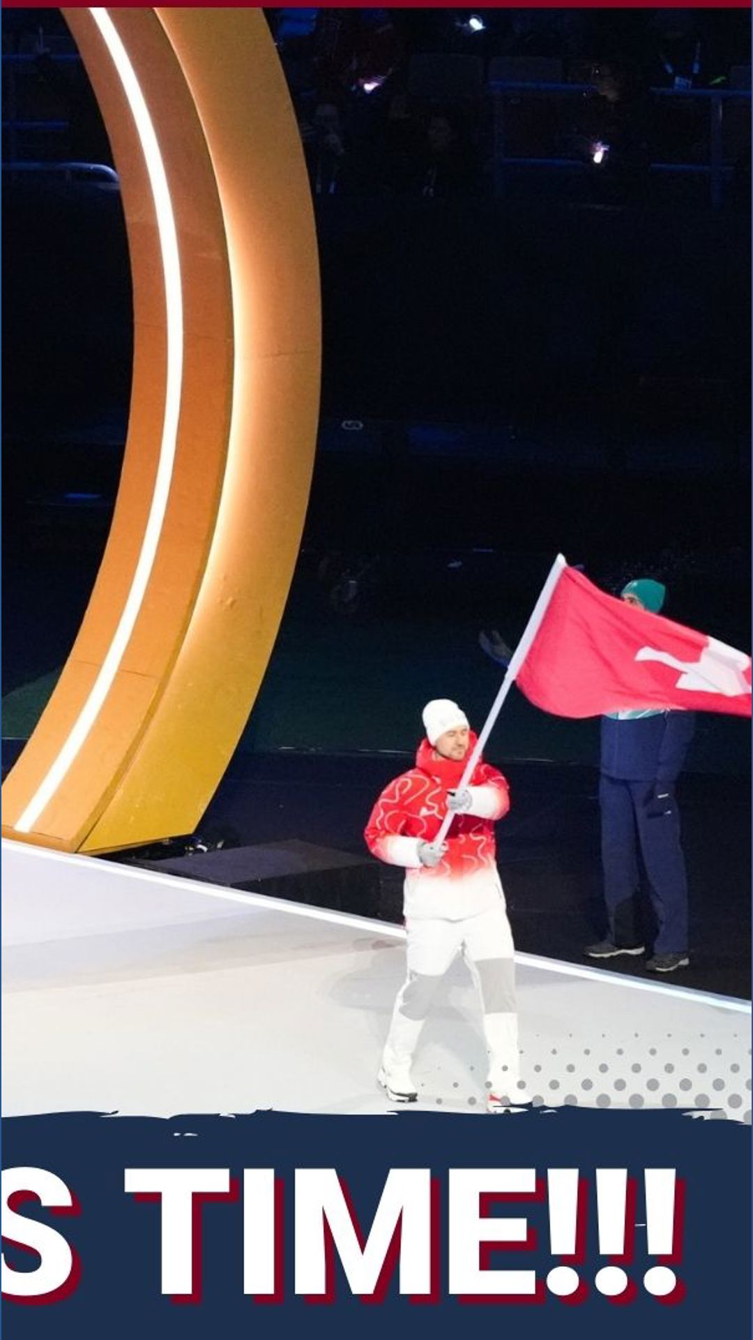 NINO THE FLAGBEARER?! The Winnipeg Jets Are In FULL FORCE At The Olympics!