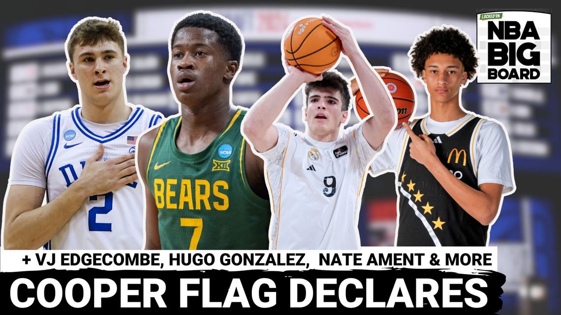 BREAKING NEWS – Cooper Flagg Declares for 2025 NBA Draft + VJ Edgecombe, Hugo Gonzalez & Nate Ament