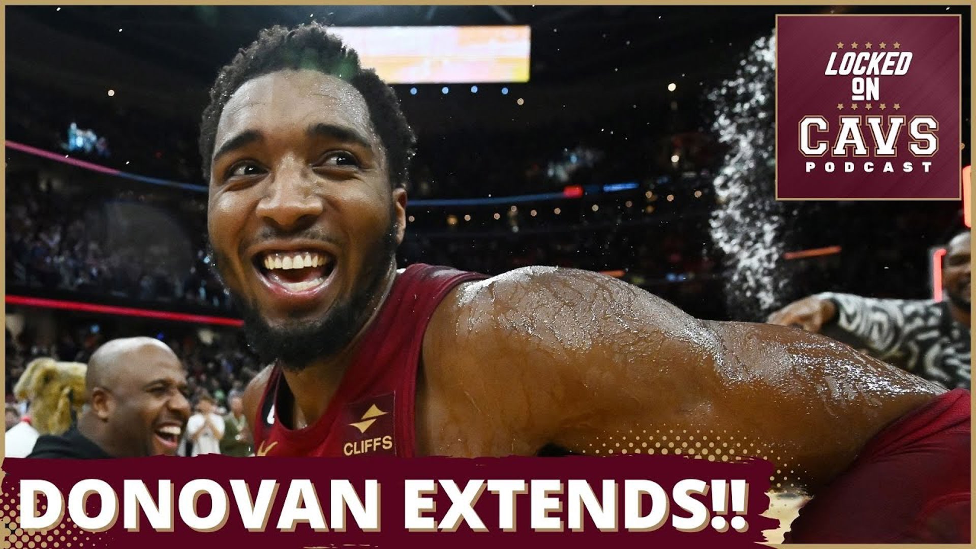 Donovan Mitchell commits to spend the best years of his career in Cleveland!