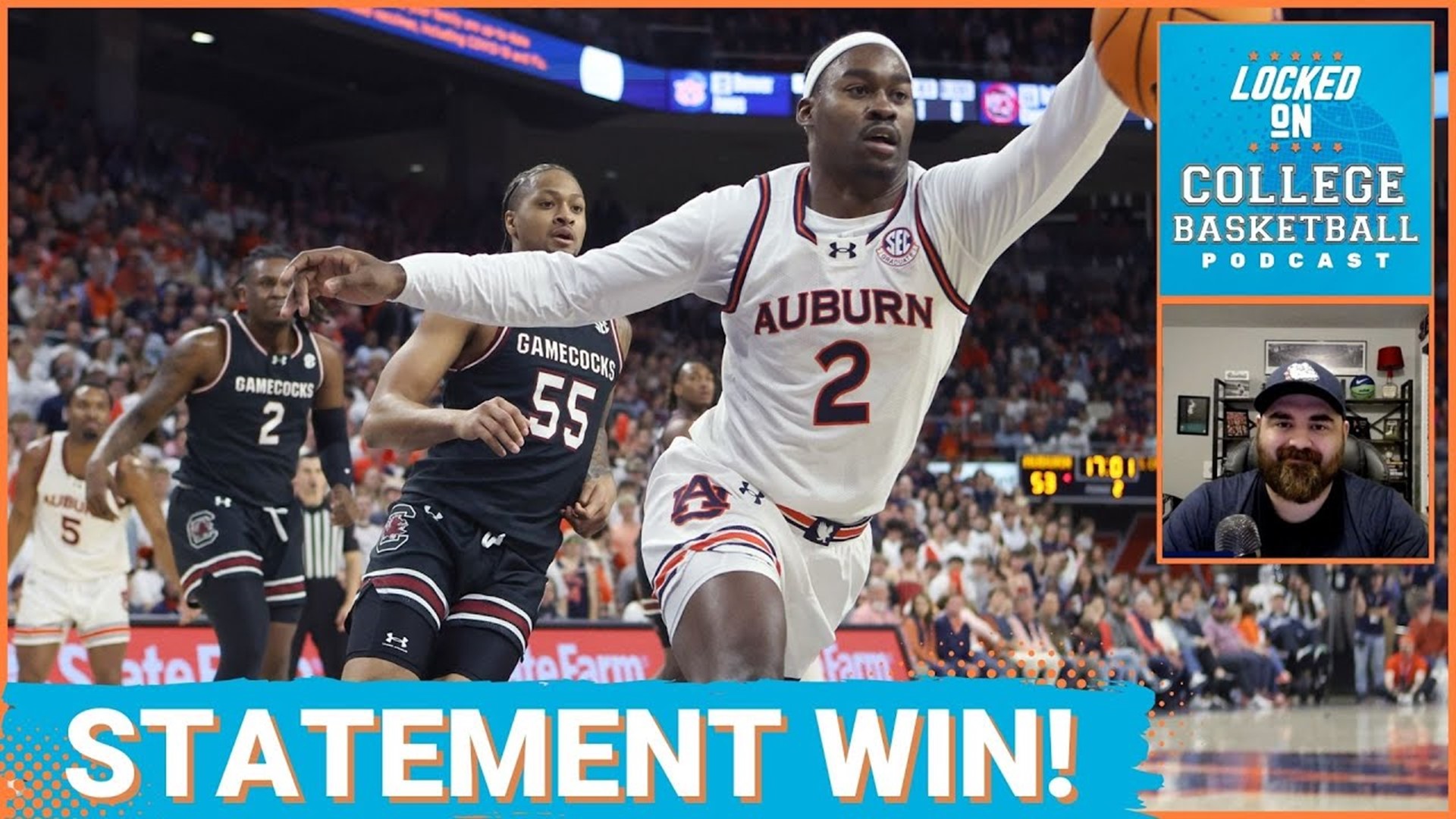 Bruce Pearl and the Auburn Tigers crushed the South Carolina Gamecocks by 40 points on Wednesday evening