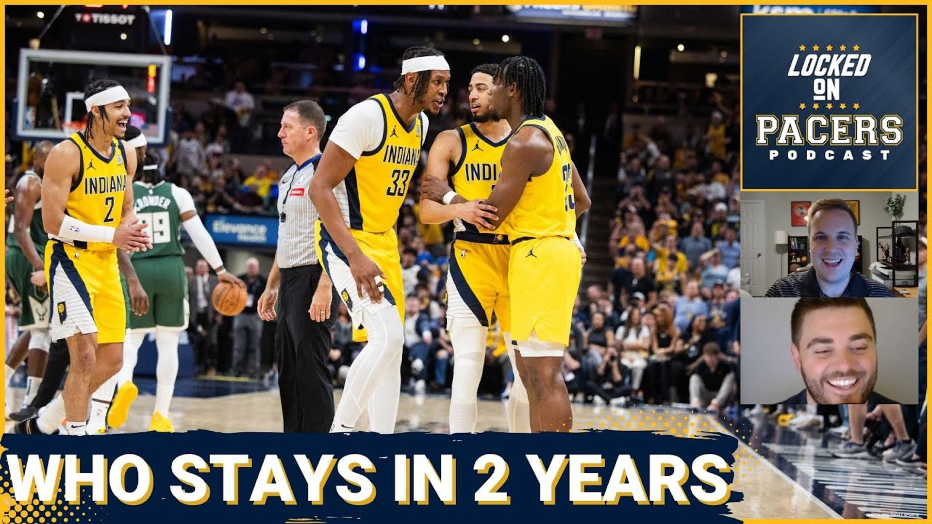 Which Indiana Pacers players are the most likely to still be on the team in two years?