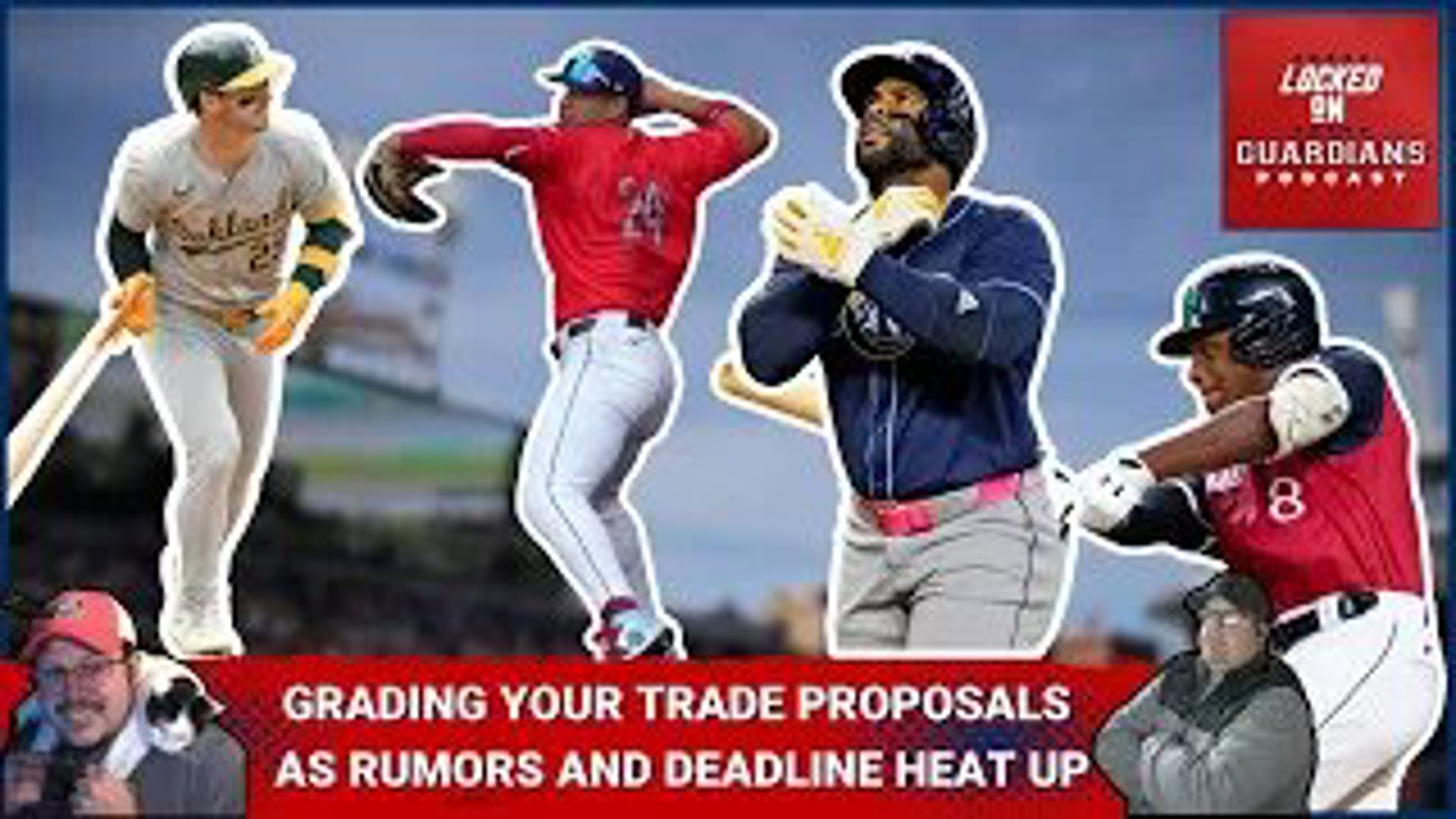 The MLB trading deadline is upon us. We talk about which teams are following the Guardians minor league system as trade rumors heat up.