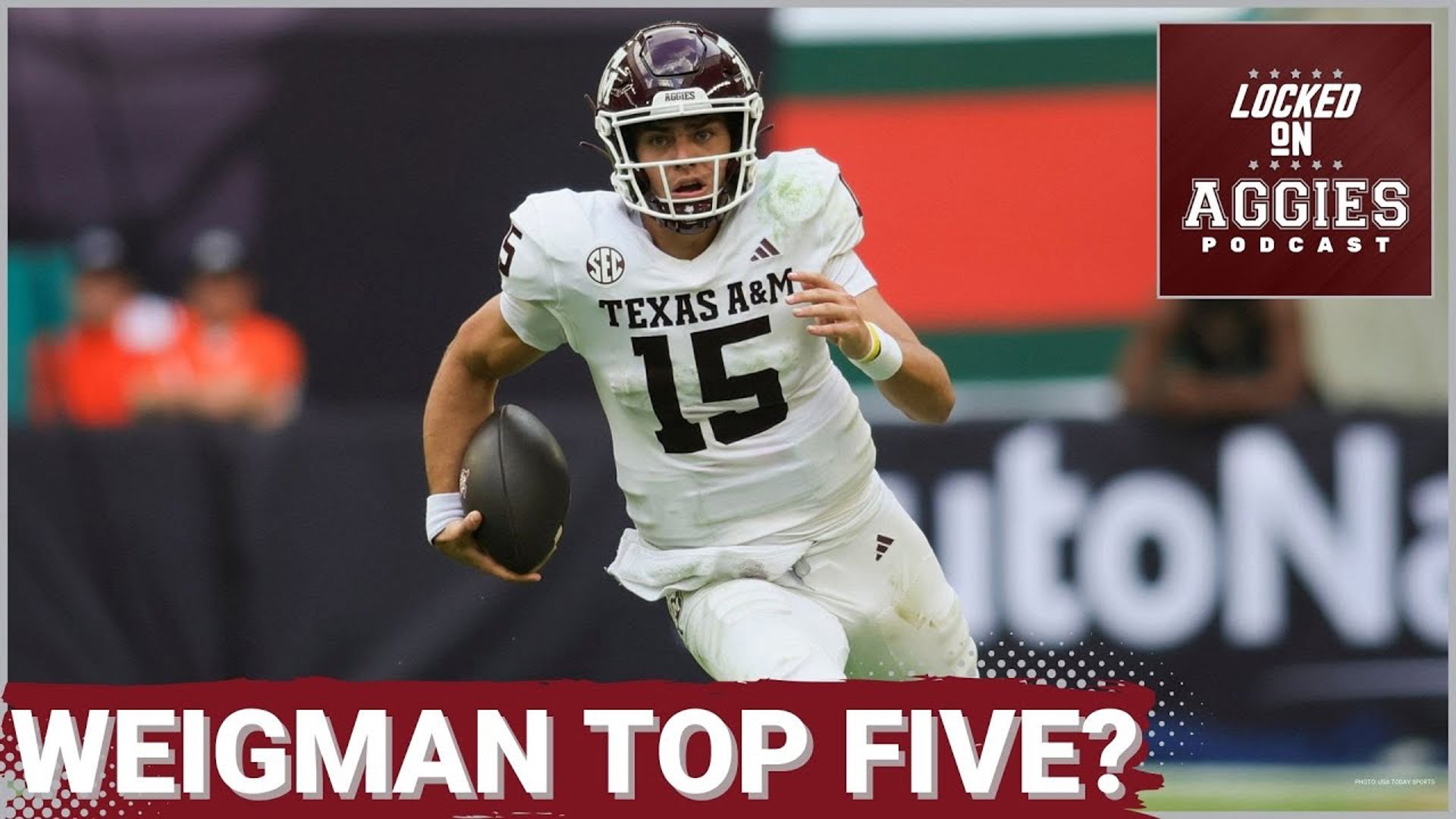 host Andrew Stefaniak discusses how people aren't talking enough about Texas A&M quarterback Conner Weigman.