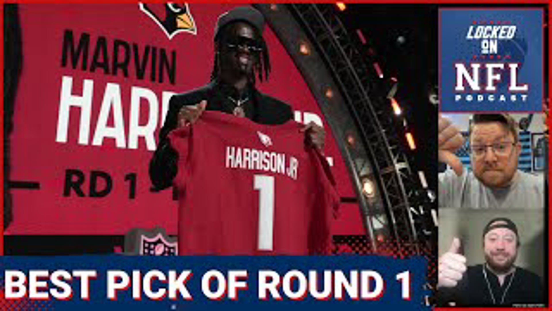 Arizona Cardinals Marvin Harrison Jr. BEST PICK on NFL Draft, Worst