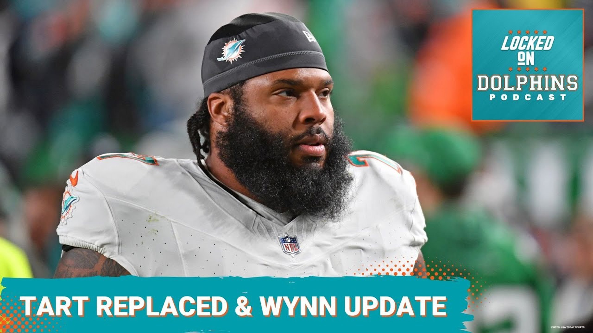 The Miami Dolphins waived IDL Teair Tart on Tuesday.