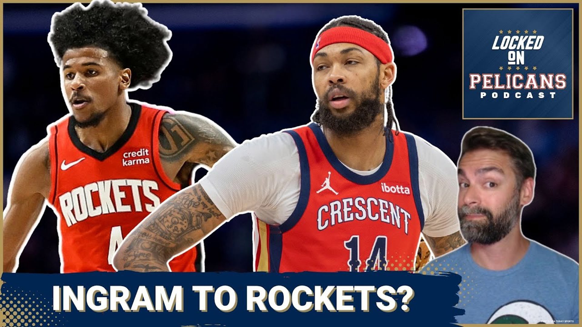 Brandon Ingram was named the dream realistic player for the Houston Rockets. But Jake Madison explains why a trade isn't easy for the New Orleans Pelicans.