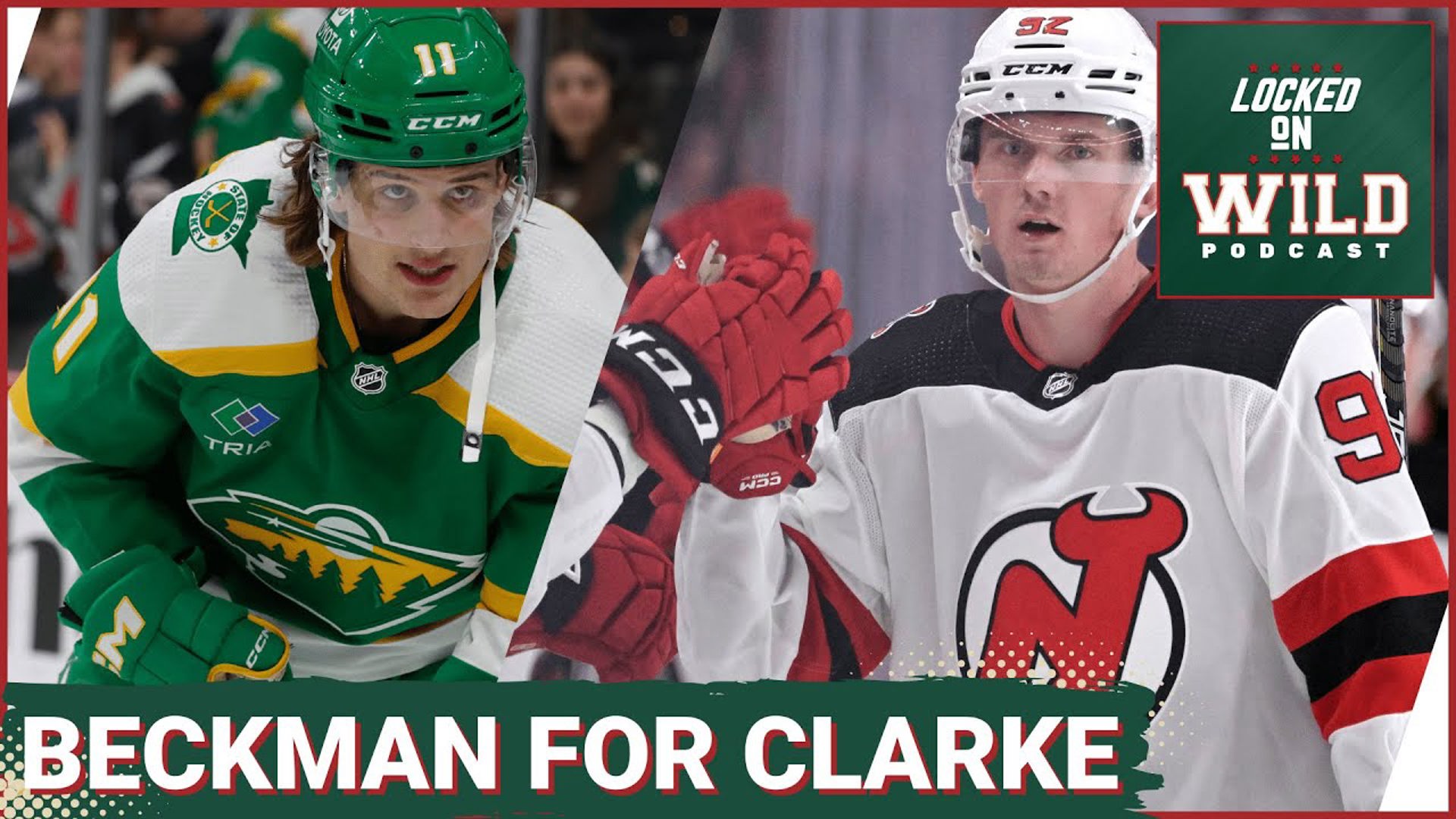 BREAKING NEWS: Adam Beckman Traded to New Jersey for Graeme Clarke