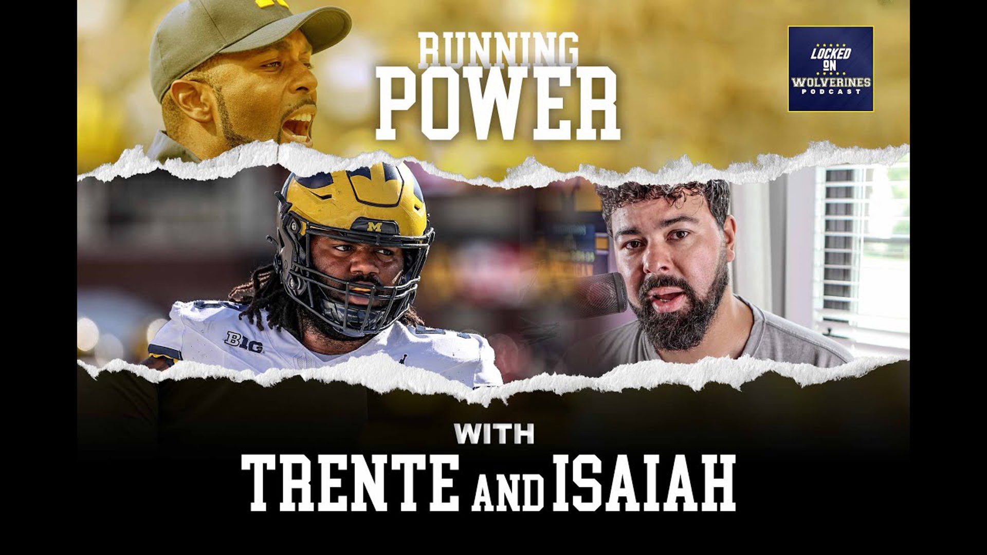RUNNING POWER Trente Jones shares what Michigan should look like with