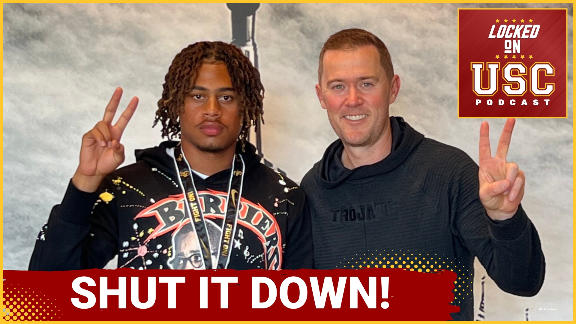 USC's 2026 recruiting class is pacing the field with 26 commitments. But once you decide you're part of the class they have one message: It's Time To Shut It Down.