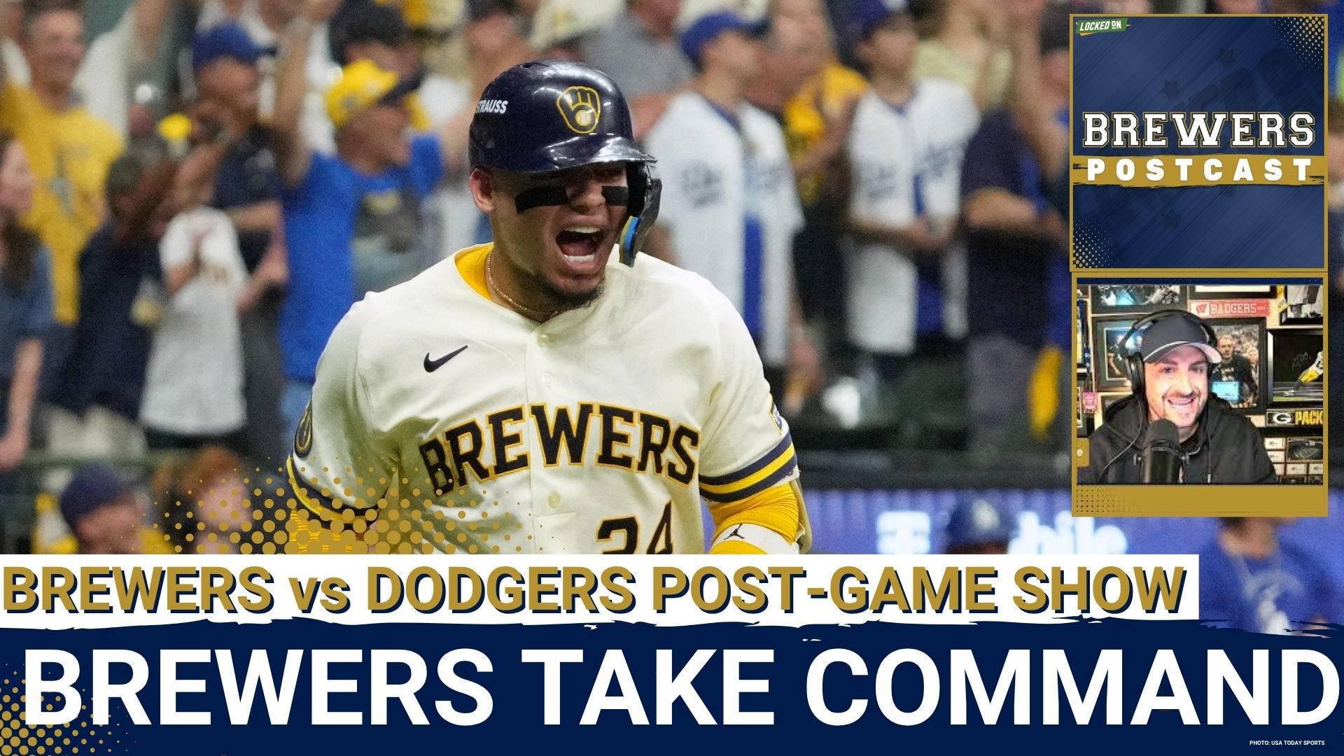 BREWERS POSTCAST: BREWERS TAKE COMMAND! | Milwaukee Grabs 2-0 NLCS Lead ...