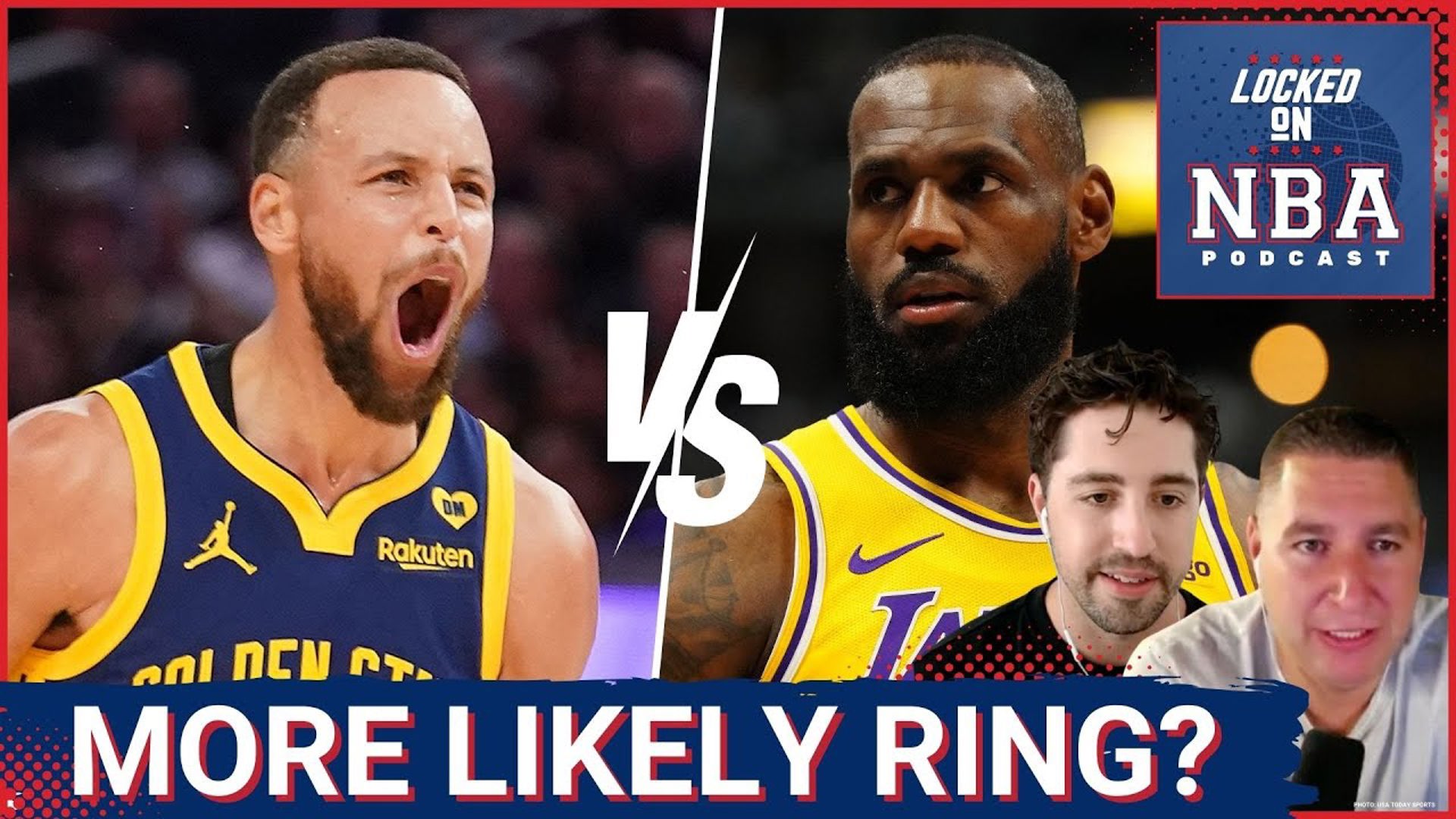 Is LeBron James or Steph Curry more likely to win a fifth ring? And would you rather have Chet Holmgren or Paolo Banchero going forward?