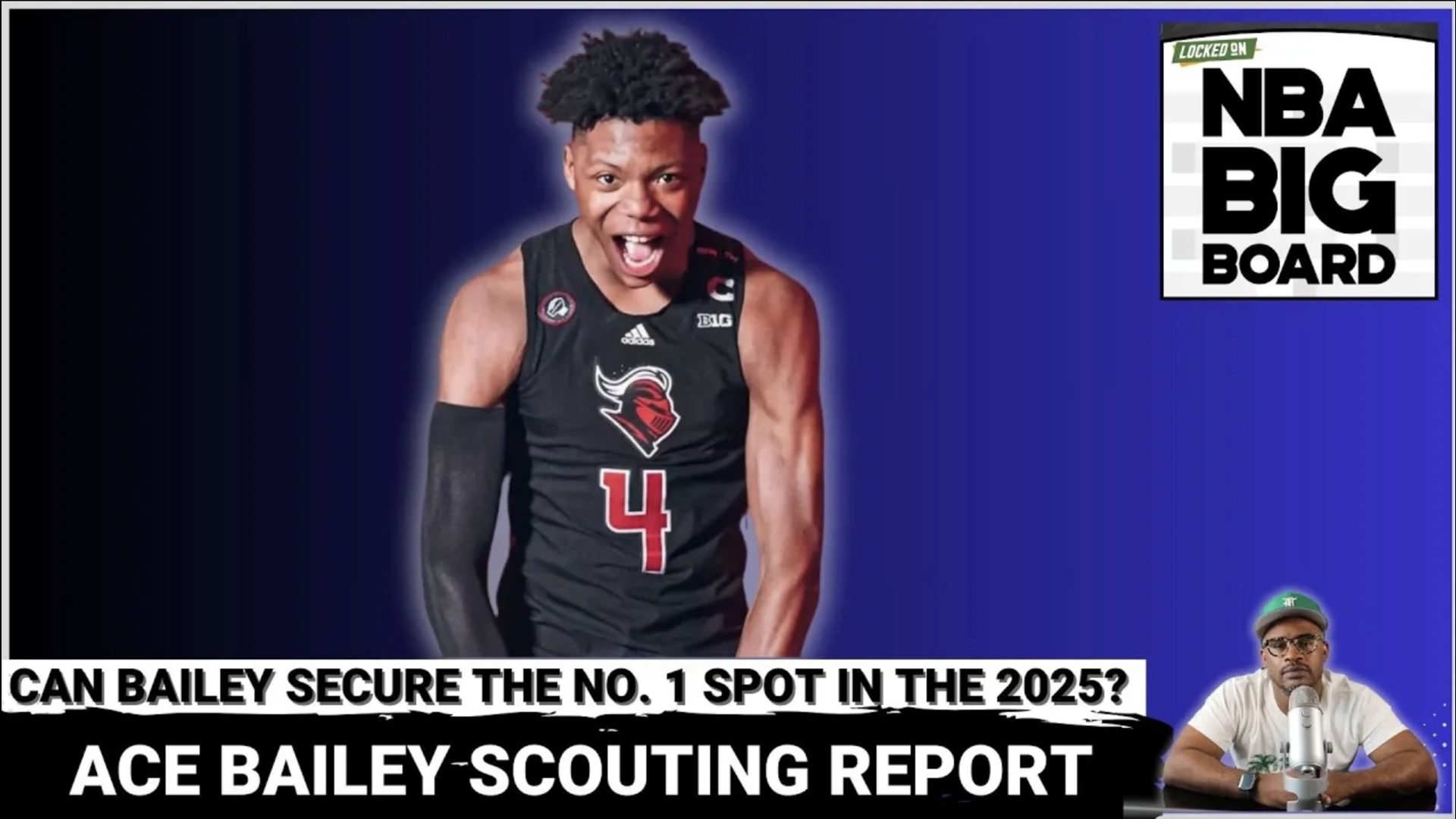 In this episode of the Locked On NBA Big Board podcast, host Rafael Barlowe delivers an in-depth preseason scouting report on Ace Bailey