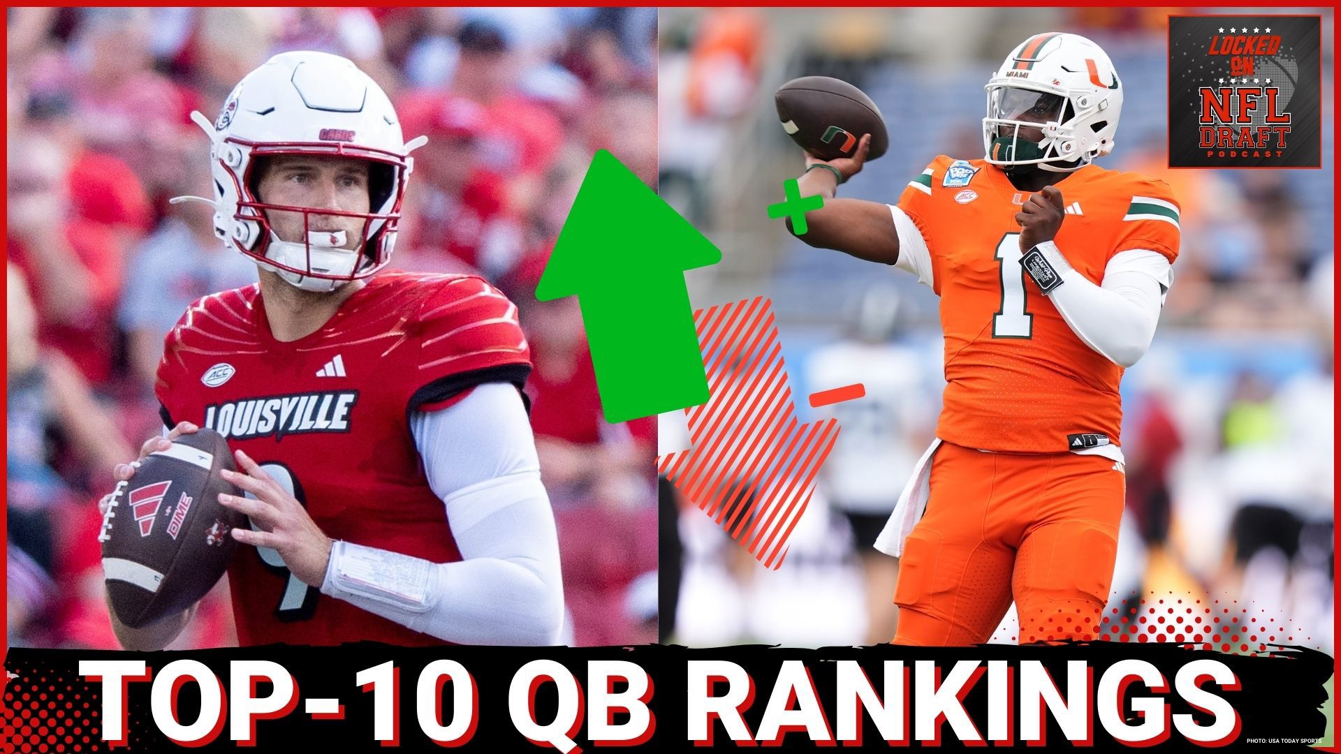 Damian Parson and Keith Sanchez rank the quarterbacks from the 2025 NFL Draft based on their landing spots and supporting casts.