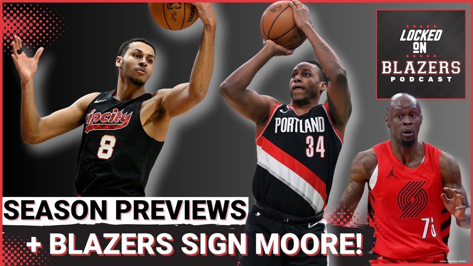 Trail Blazers Sign Taze Moore to 2-Way Deal + Season Previews for Jabari Walker and Kris Murray