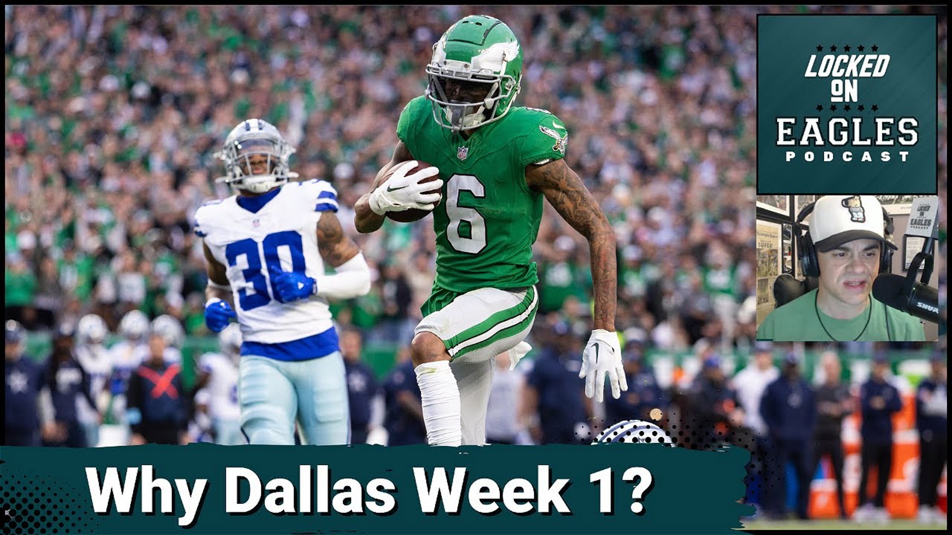 The Philadelphia Eagles will take on the Dallas Cowboys in the season opener! Why did the NFL choose Dallas over potential playoff rematches with Los Angeles or Wash