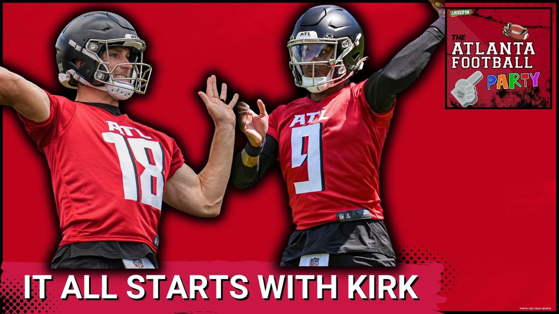 This episode dives into the Falcons' quarterback situation, comparing Kirk Cousins and Michael Penix Jr.