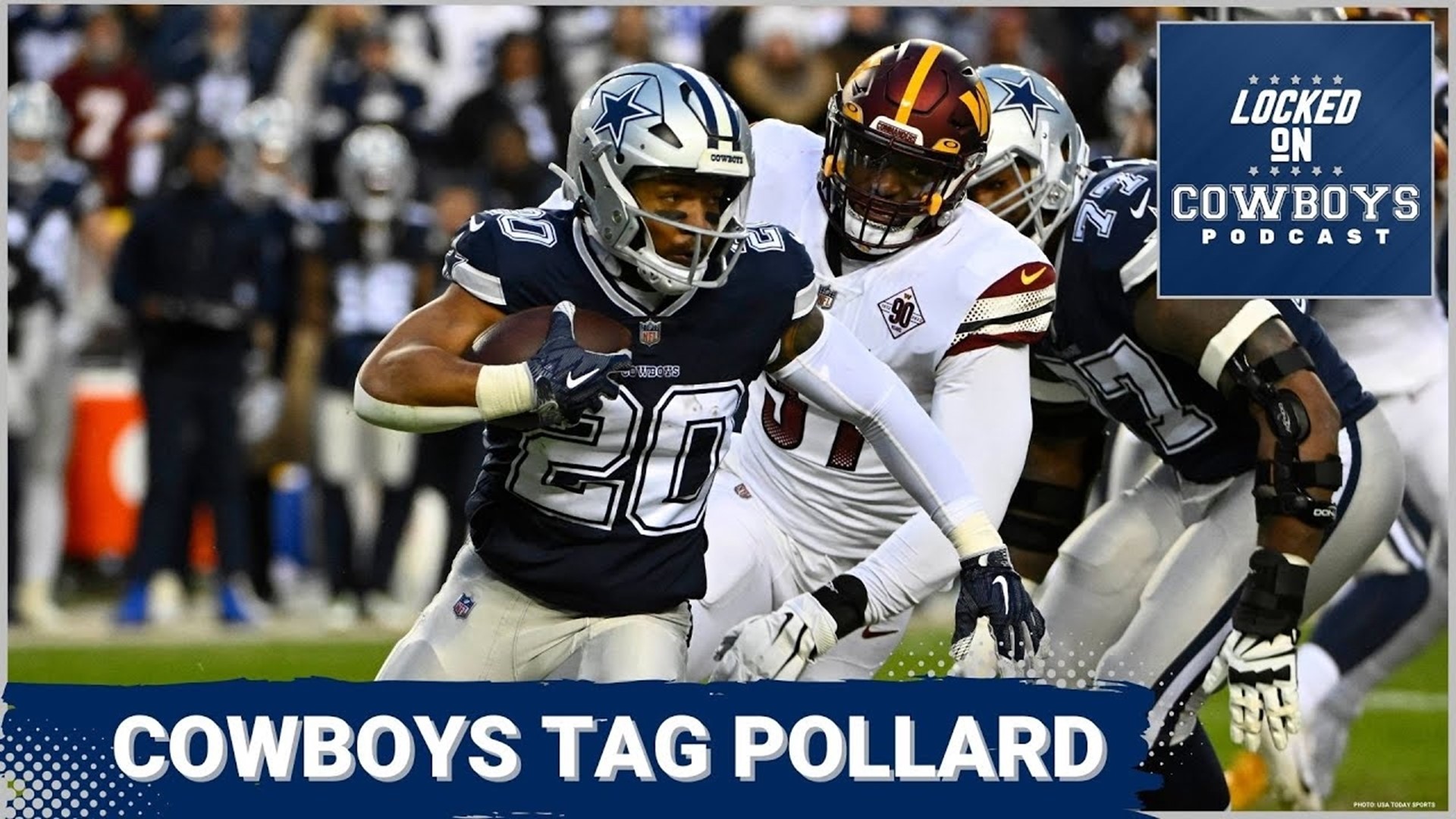 Marcus Mosher and Landon McCool discuss Tony Pollard getting the franchise tag by the Dallas Cowboys. Plus, other NFL Combine thoughts!