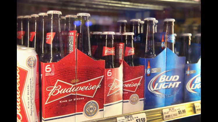 Budweiser falls from top three U.S. beer favorites
