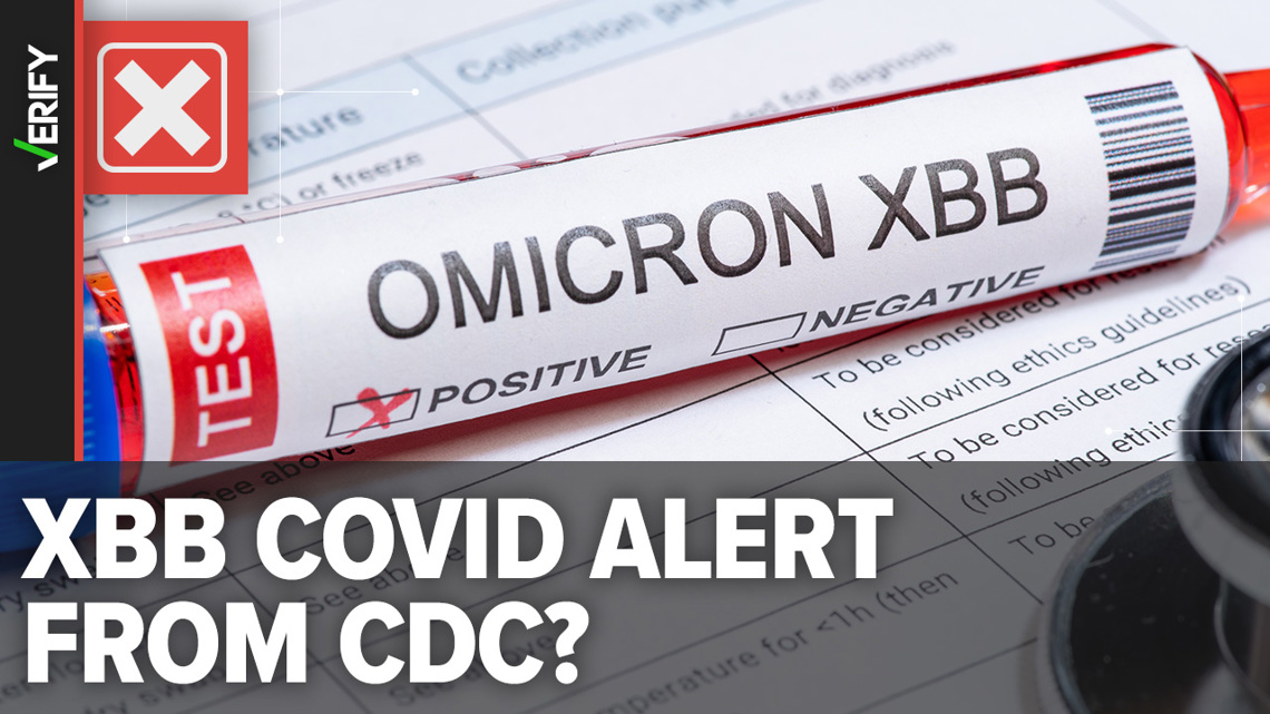 A health advisory about the COVID-19 xbb variant has not been issued by the CDC | wkyc.com